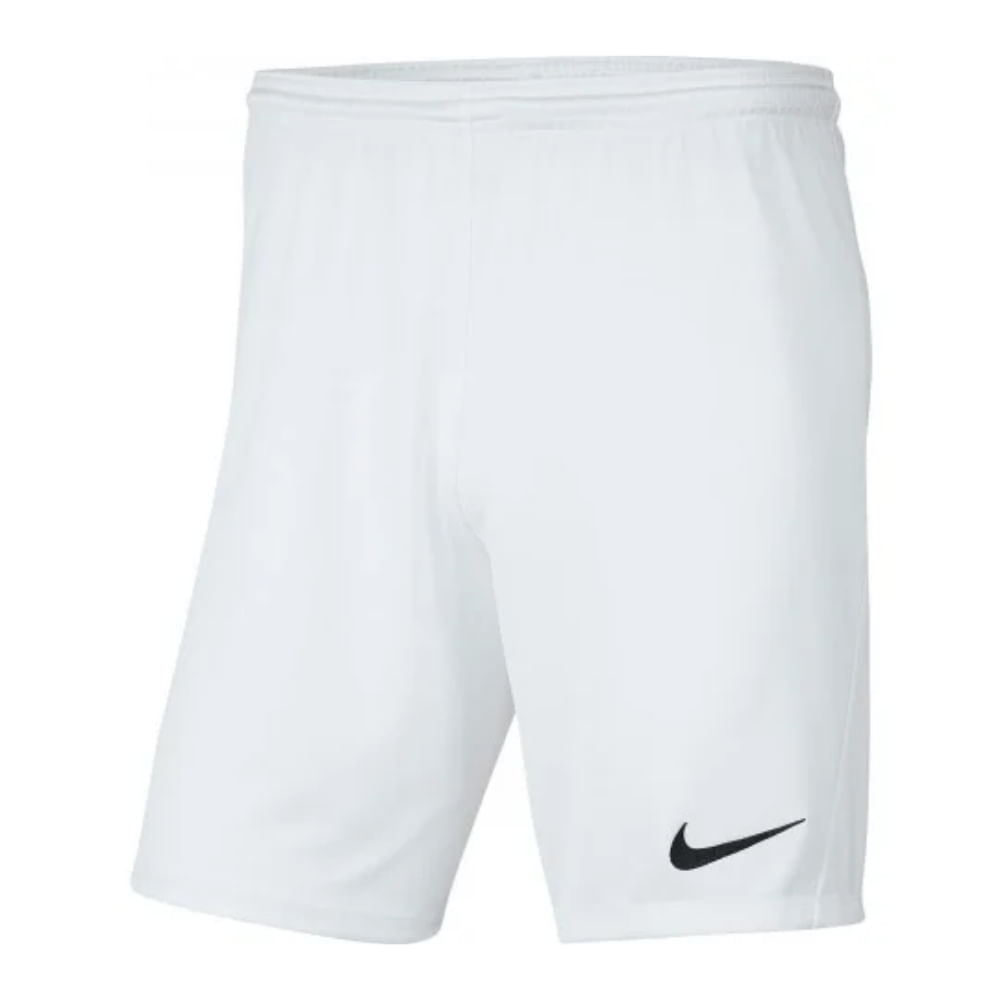 Calção Nike Dri-Fit Park 3 Infantil - Branco