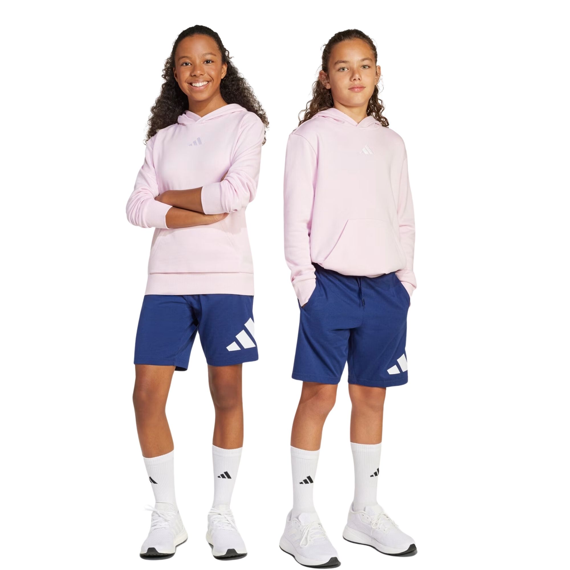 Shorts Adidas Essentials Big Logo Infantil - Marinho