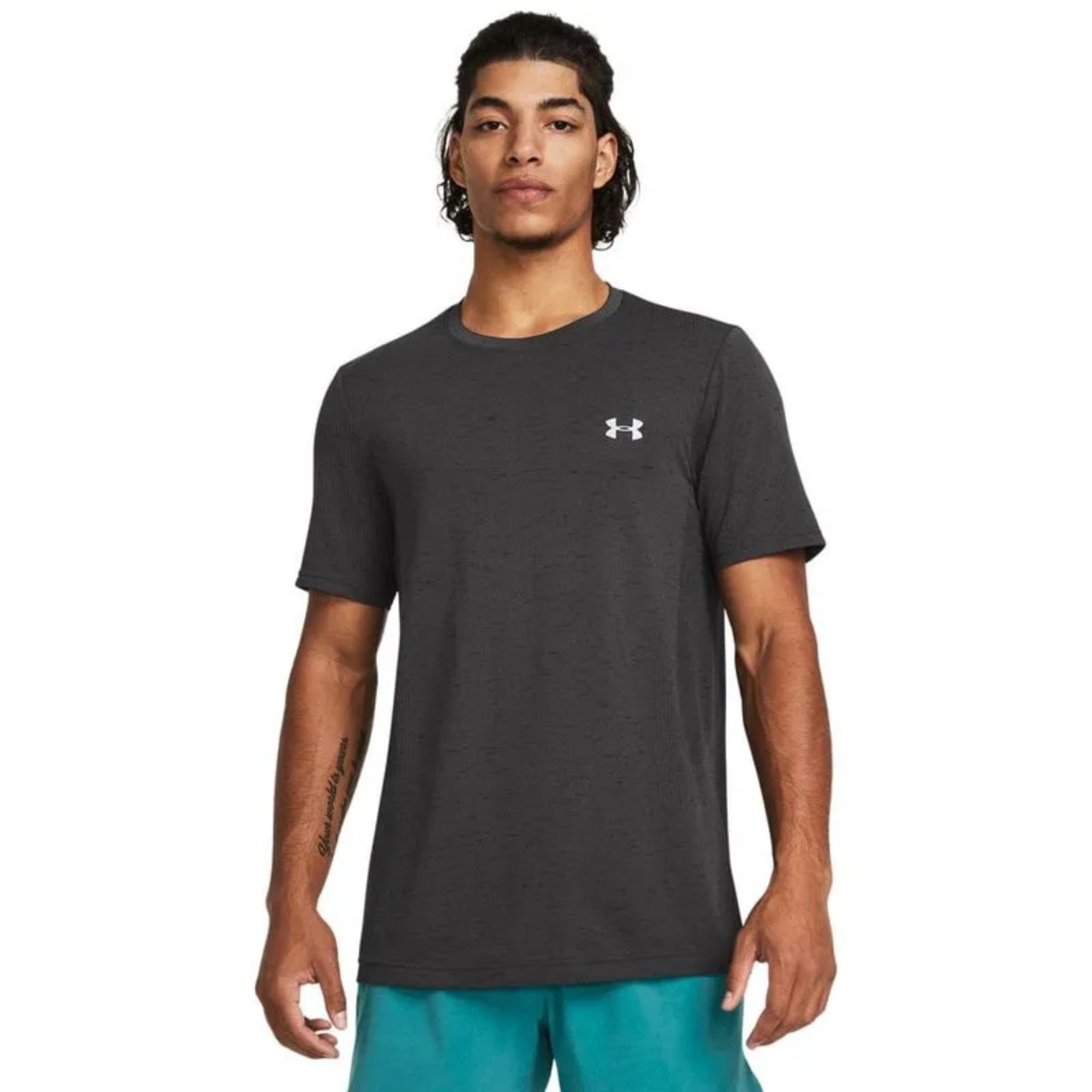 Camiseta Under Armour Vanish Seamless Masculina - Cinza