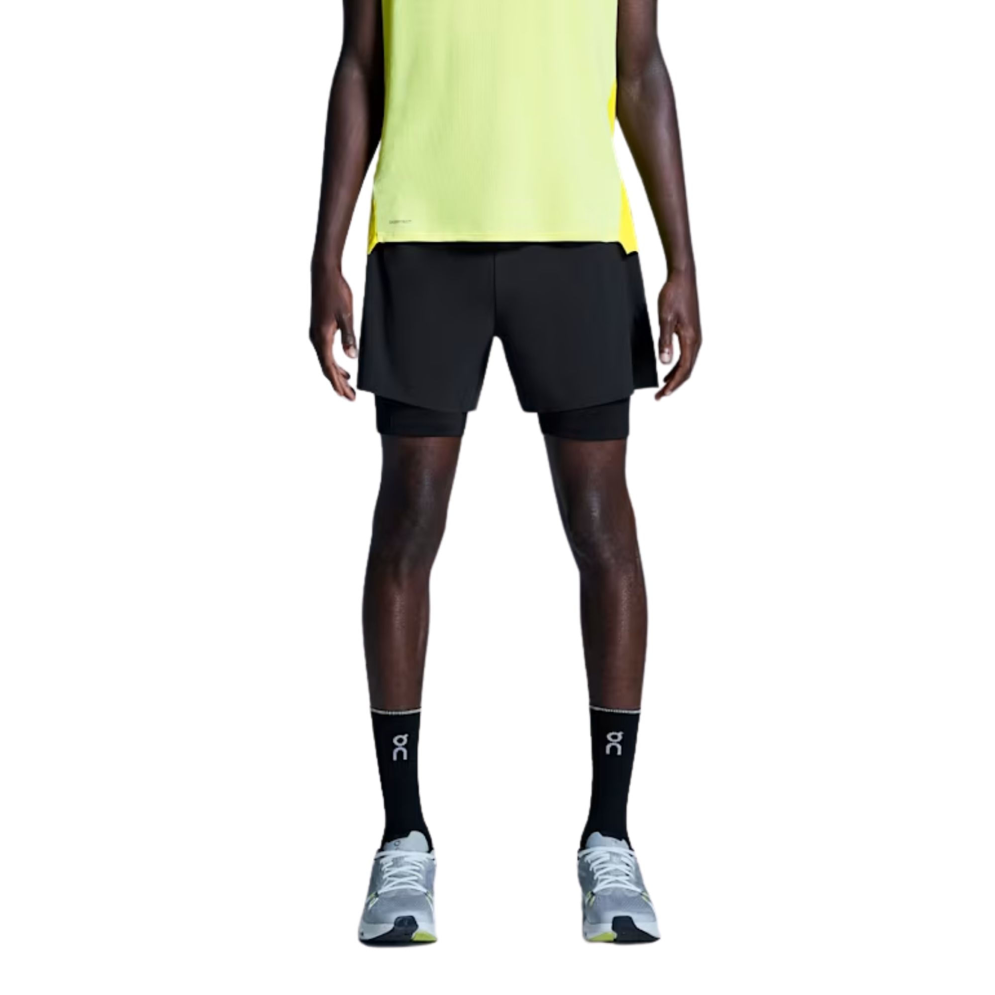 Shorts On Performance 5 Pol 2 In 1 Masculino - Preto