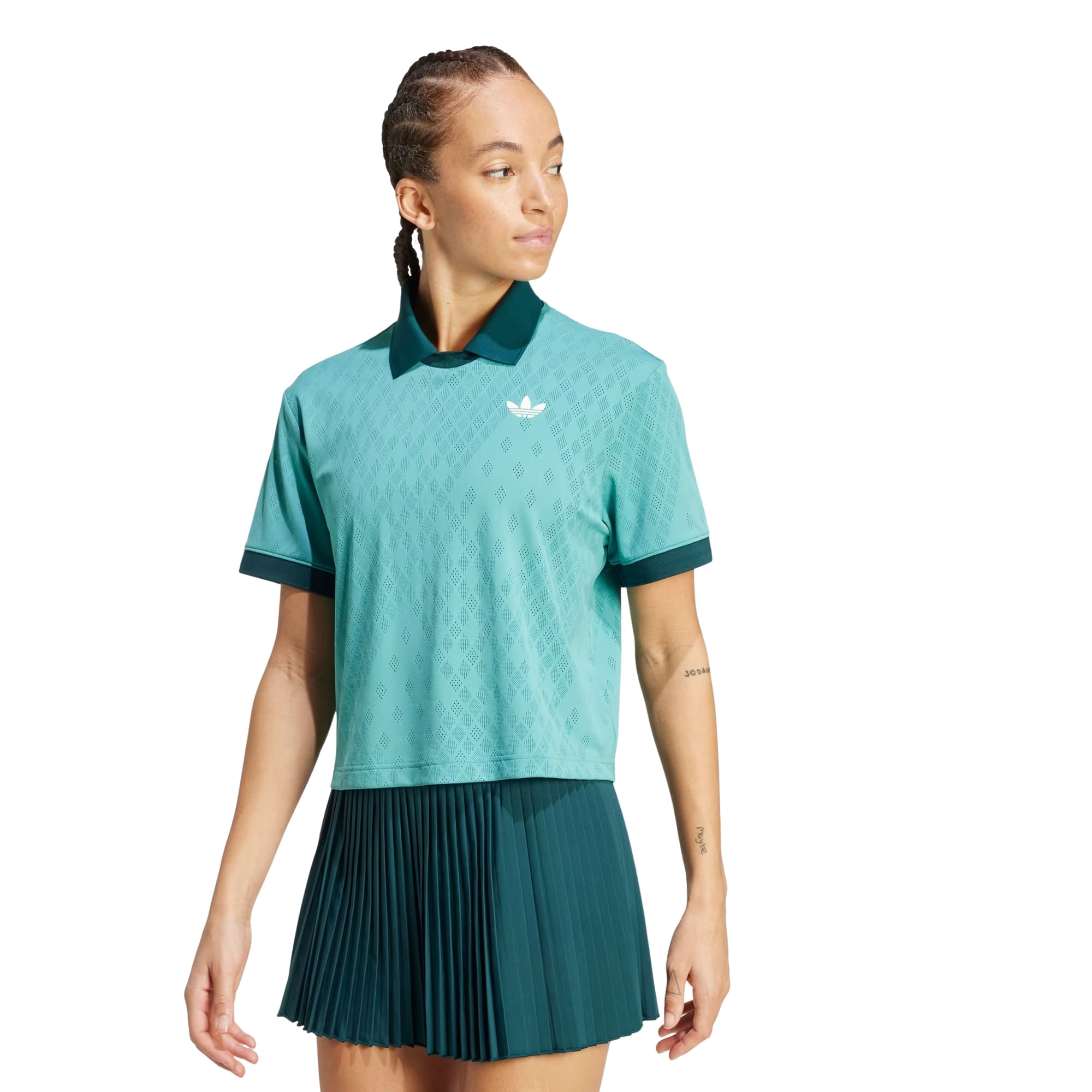Camisa Polo Adidas Tennis Pro Climacool Feminina - Verde