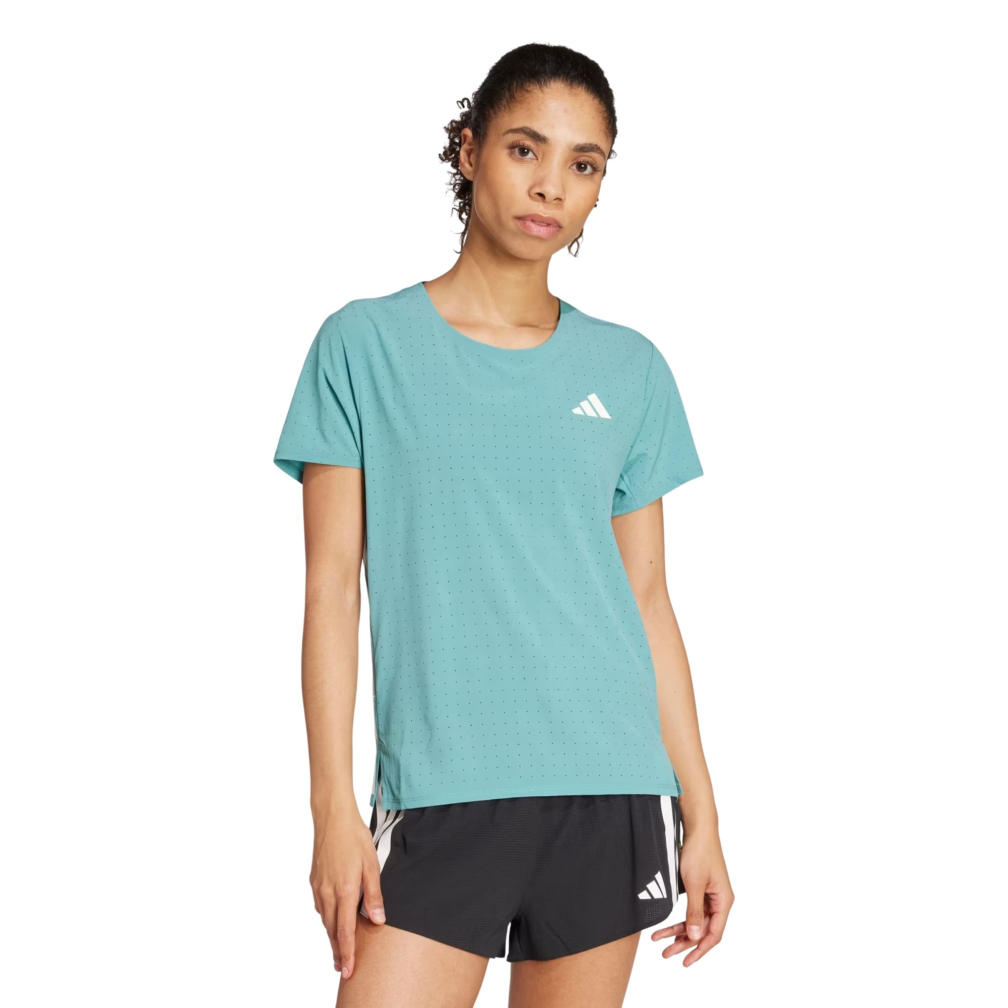 Camiseta Adidas Adizero Tee W Feminina - Verde