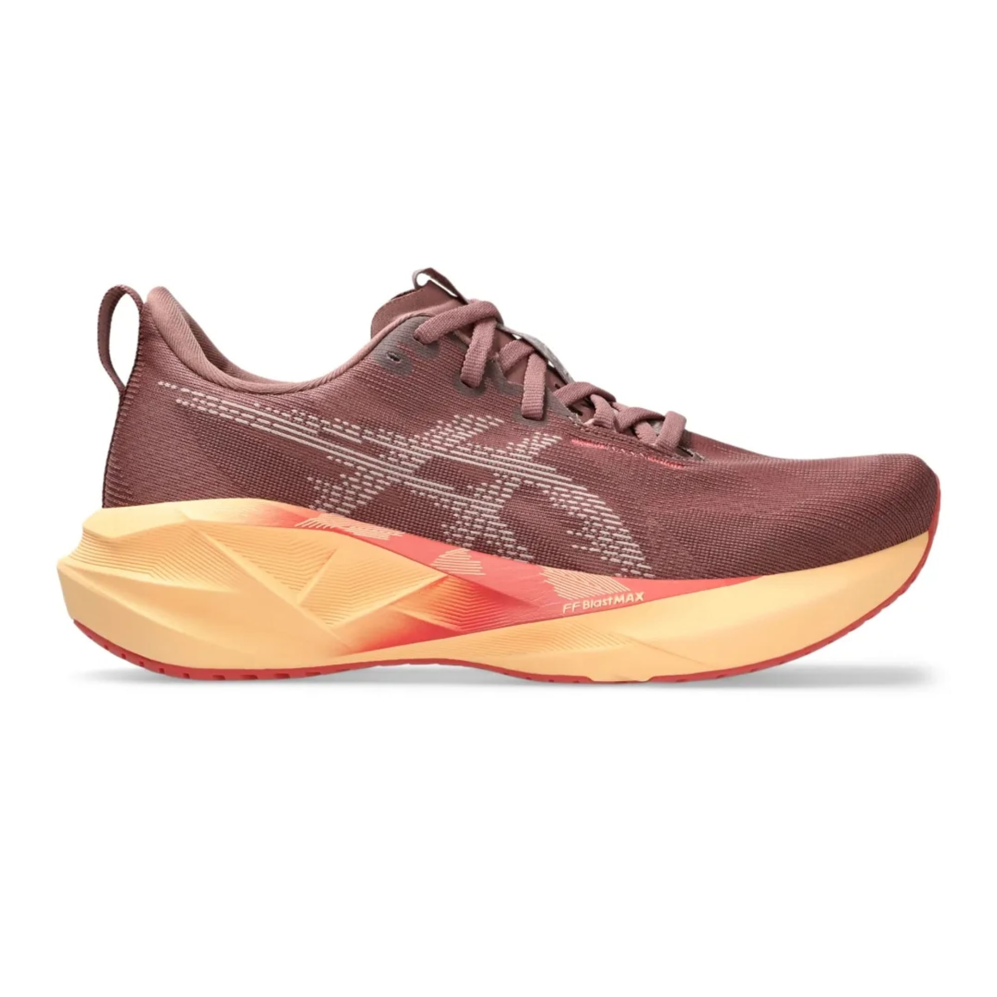 Tênis Asics Novablast 5 Feminino - Vermelho/Rosa