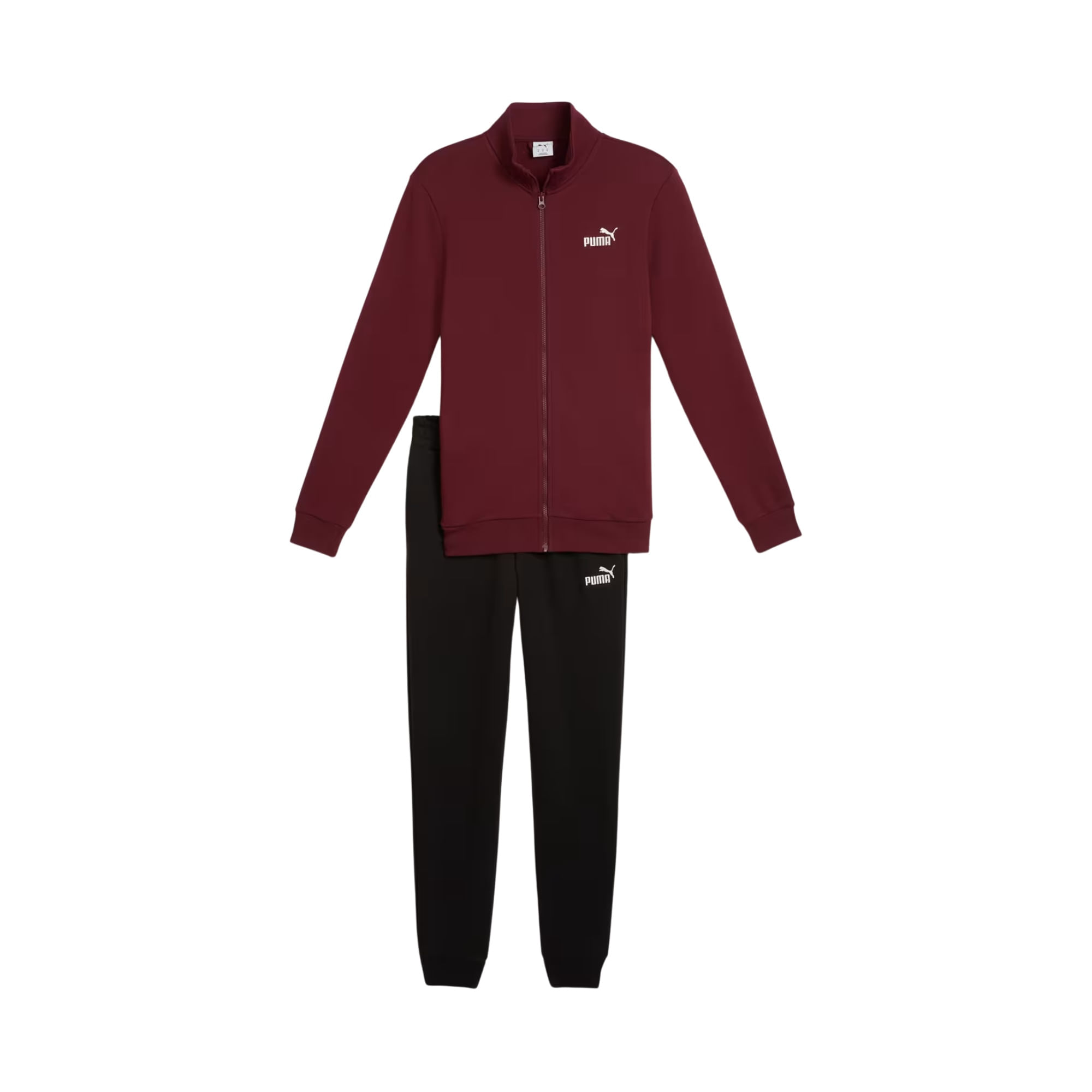 Agasalho Puma Essentials Sweat Suit Masculino - Vinho/Preto