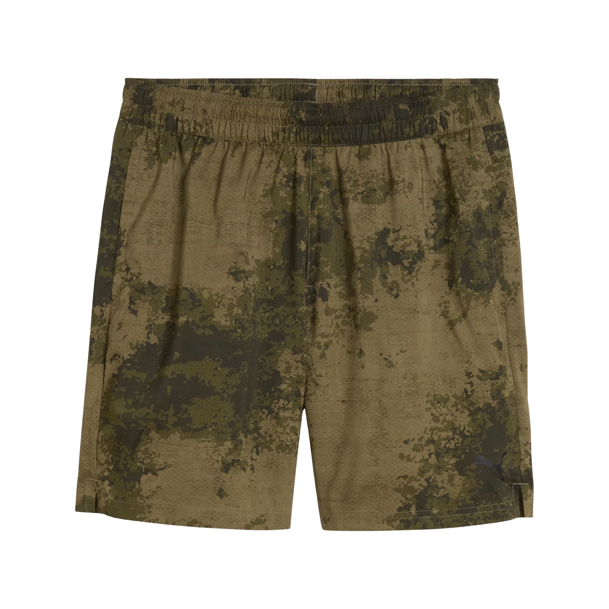 Shorts Puma Ad Essentials Graphic Woven 7 Pol Masculino - Verde
