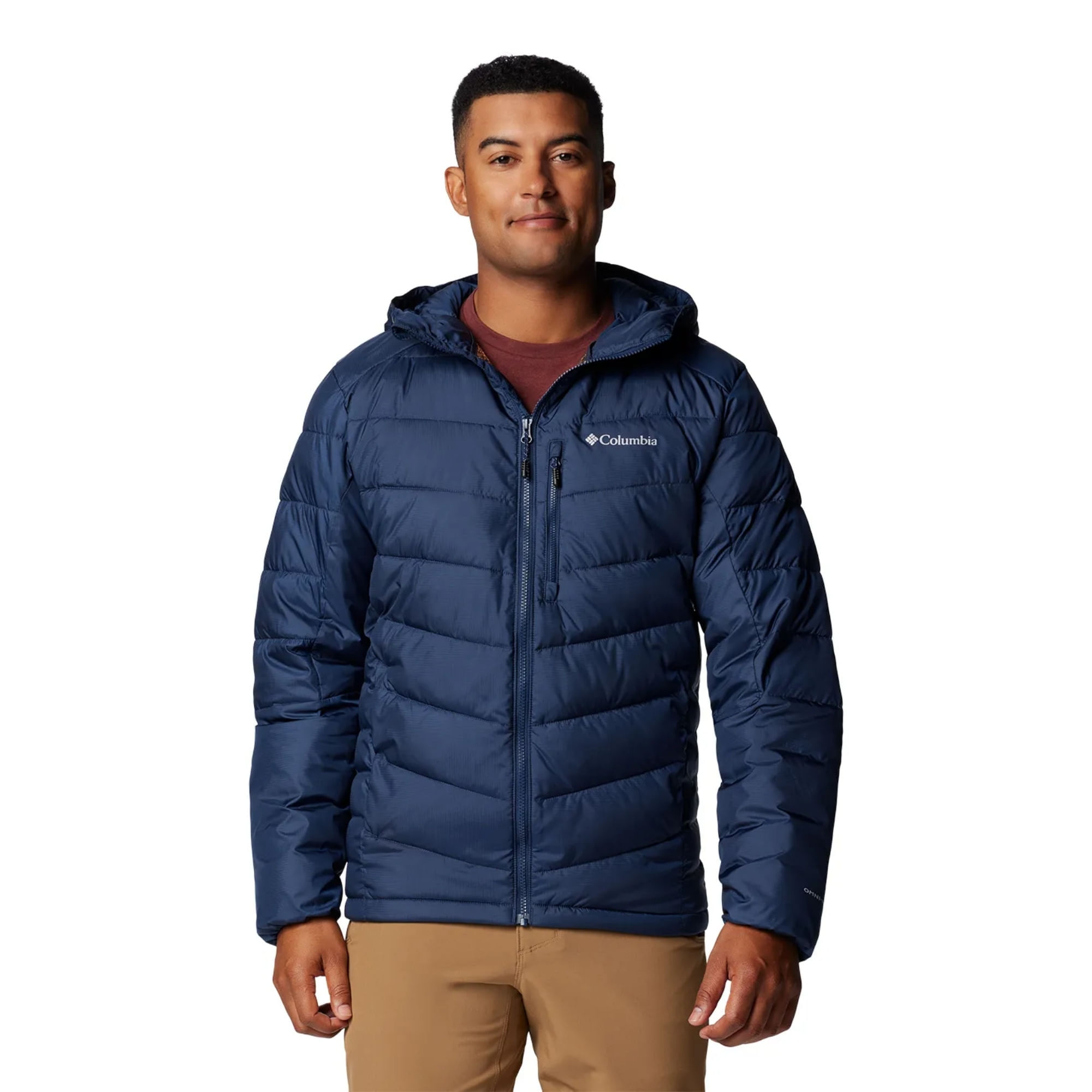 Jaqueta Com Capuz Columbia Labyrinth Loop II Masculina - Azul Marinho