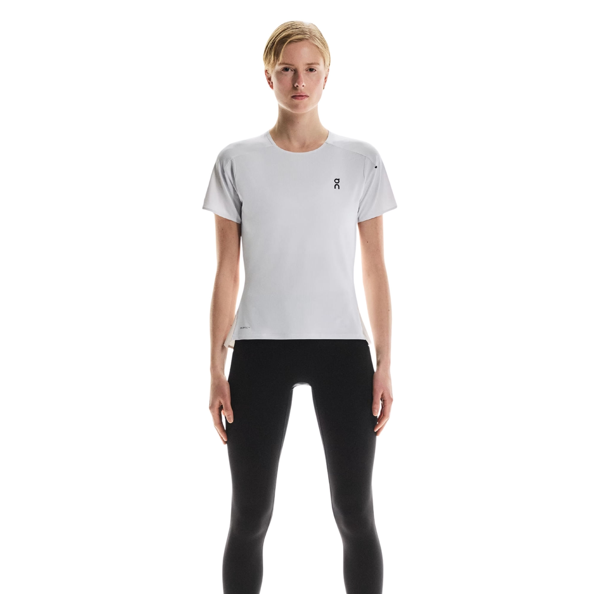Camiseta On Performance-T Feminina - Branca/Prata