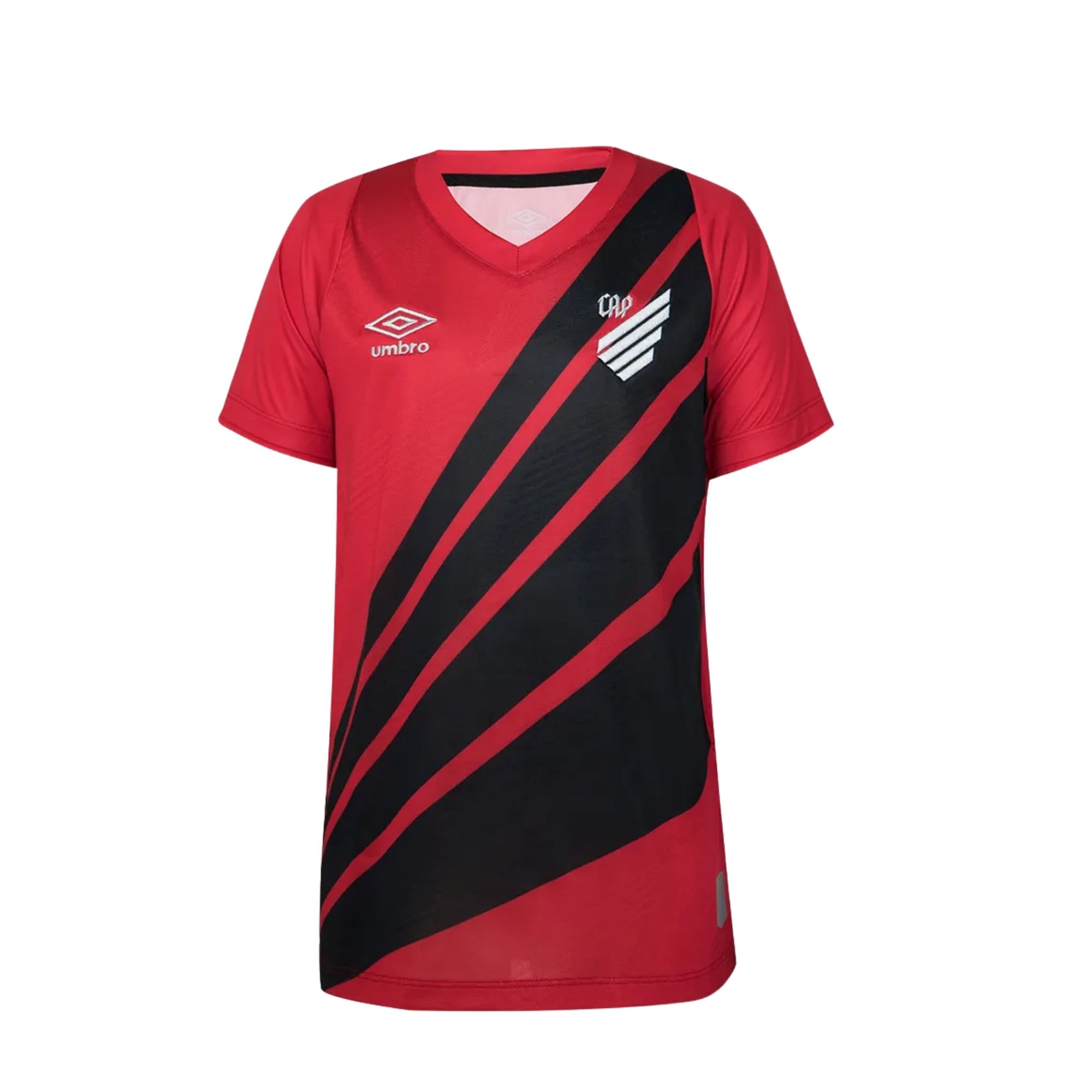 Camisa Athletico Paranaense I 24/25 Umbro Torcedor Infantil - Vermelha/Preta