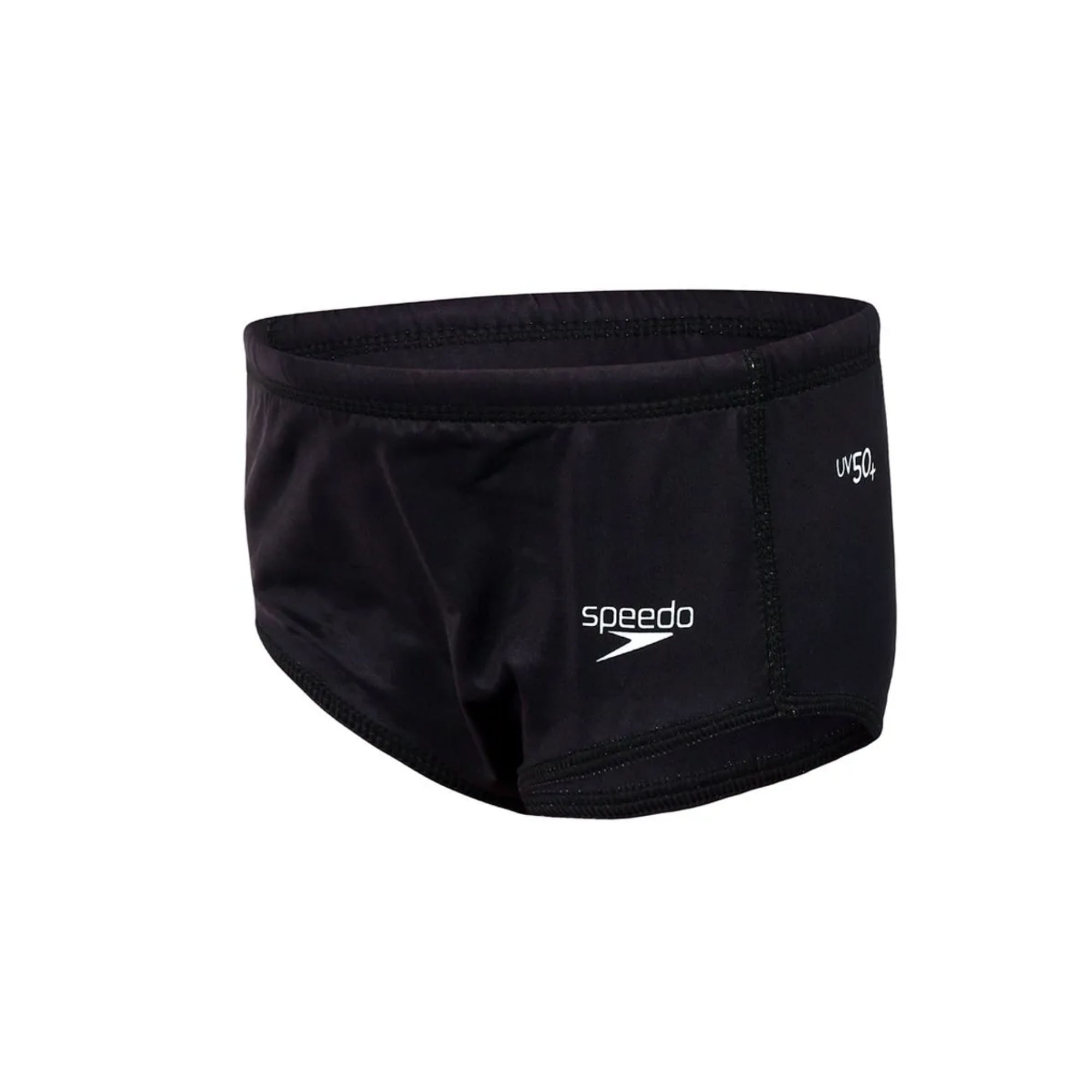 Sunga Speedo Tradicional Listras Infantil - Preta
