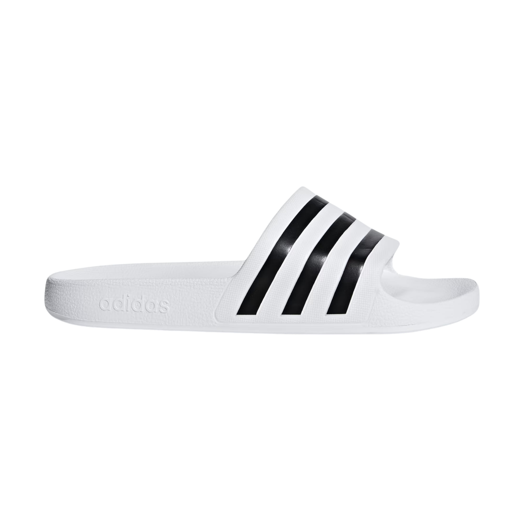 Chinelo Adidas Adilette Aqua Unissex - Branco/Preto