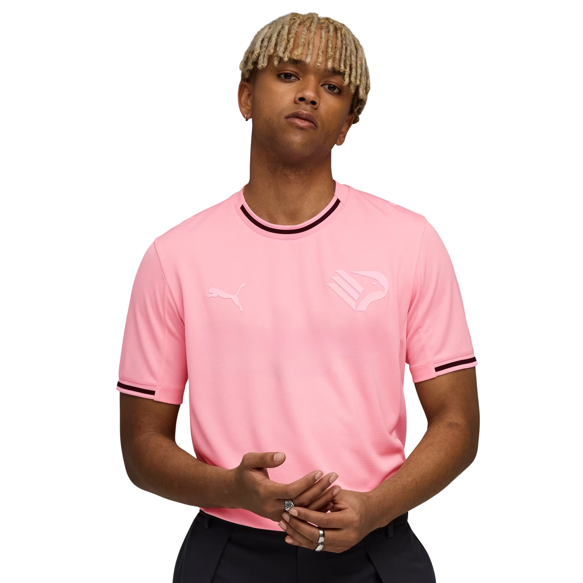 Camisa Palermo I 25/26 Puma Masculina - Rosa