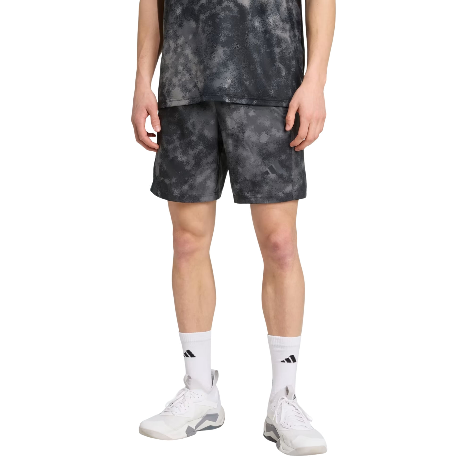 Shorts Adidas Seasonal All Over Print Masculino - Preto