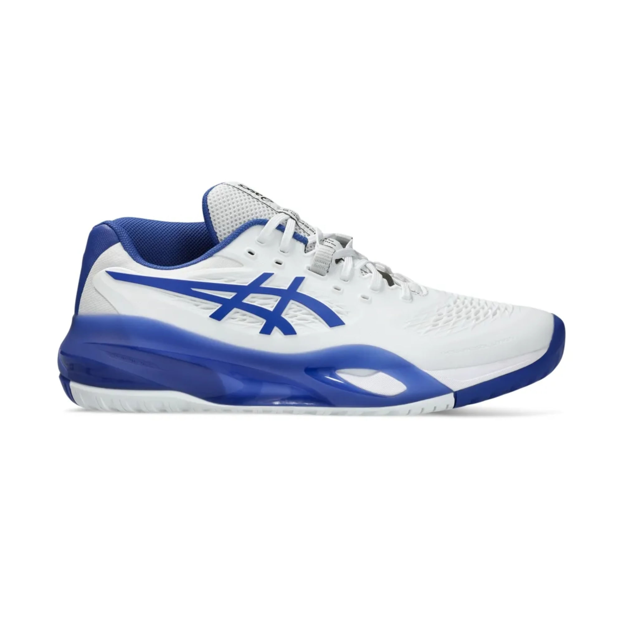 Tênis Asics Gel-Resolution X Quadra Rápida Masculino - Branco/Azul