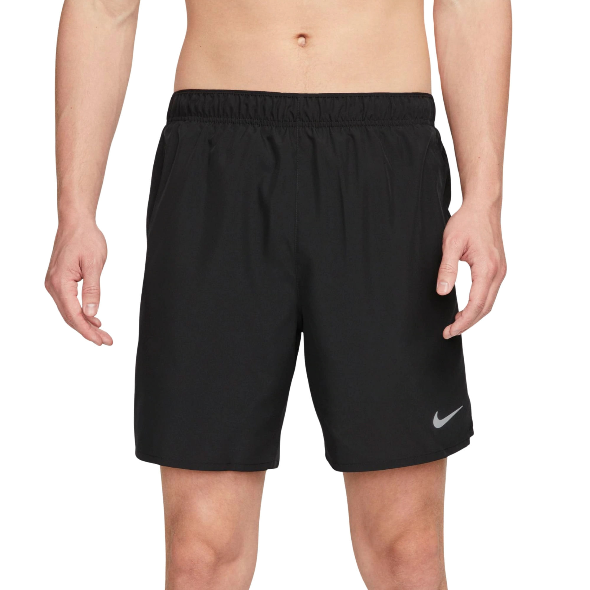 Shorts Nike Challenger 7 Pol Masculino - Preto