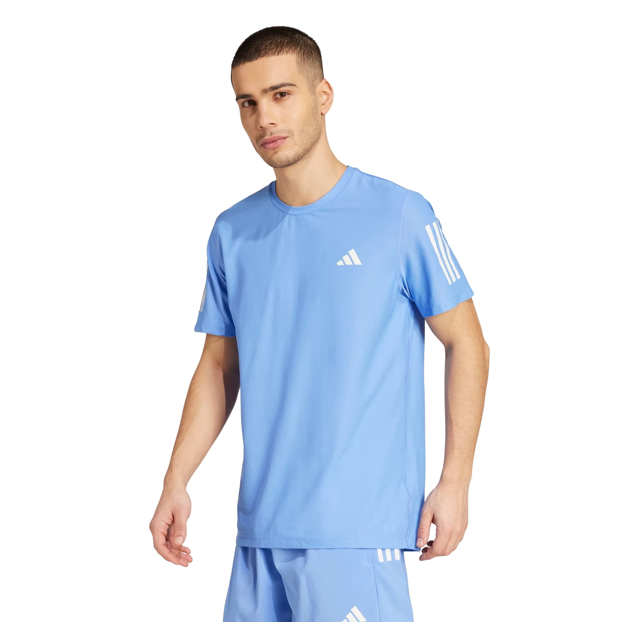 Camiseta Adidas Own The Run Masculina - Azul