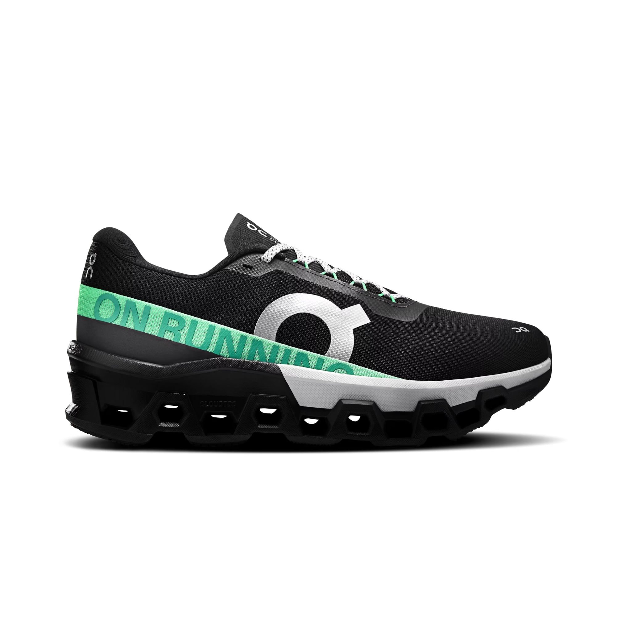 Tênis On Running Cloudmonster 2 Masculino - Preto/Verde