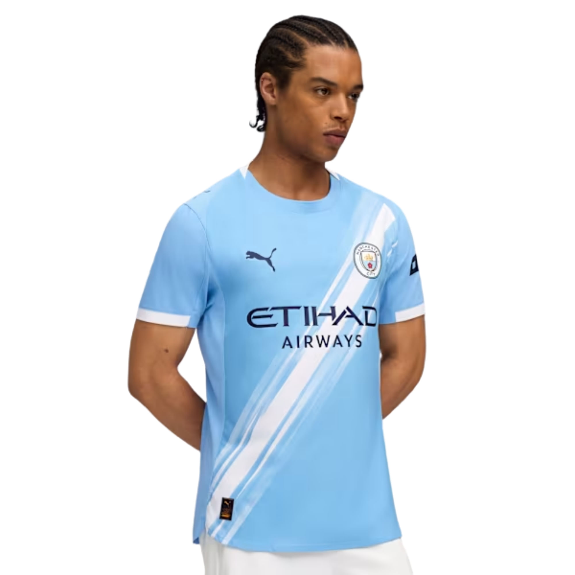 Camisa Manchester City 25/26 I Puma Jogador Masculina - Azul