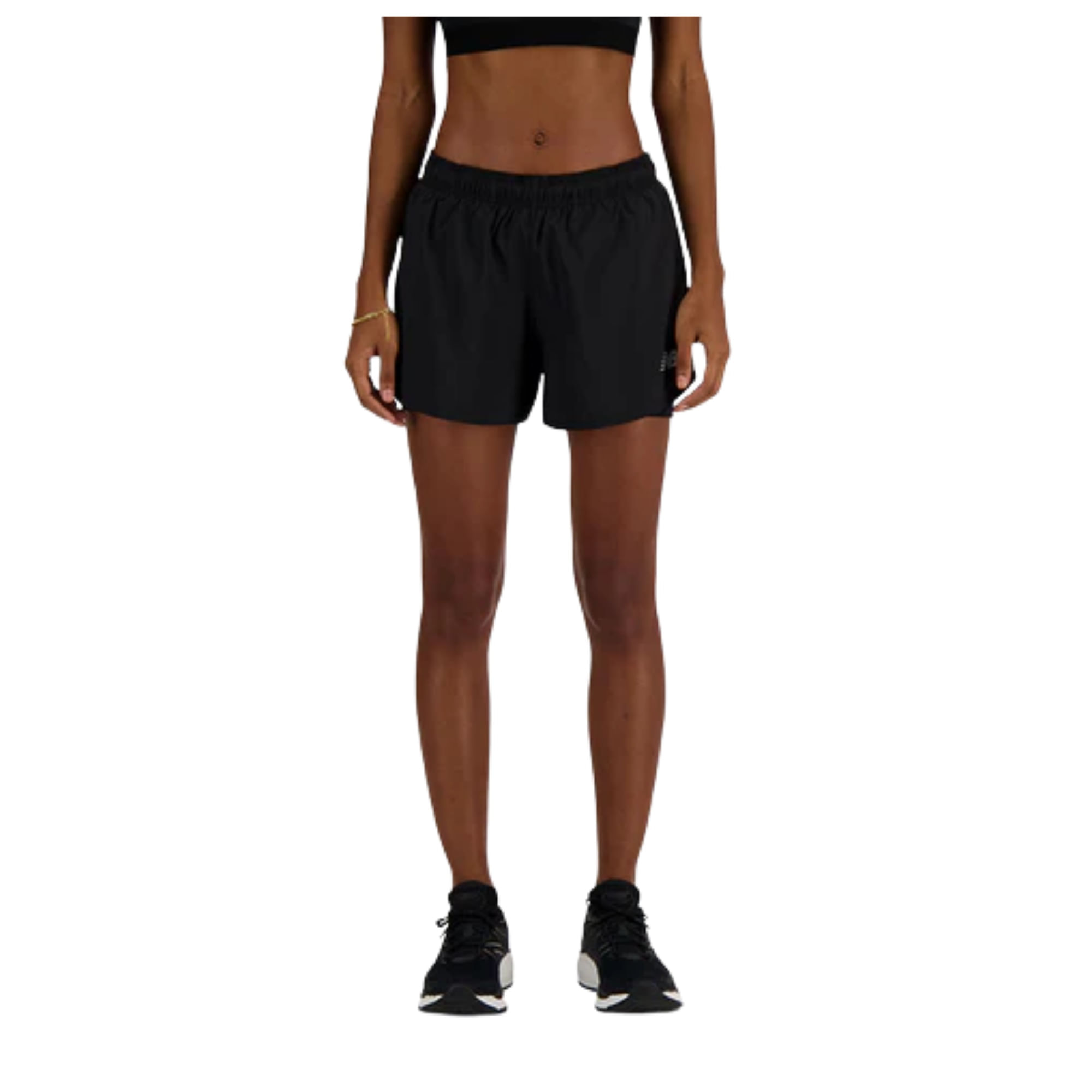 Shorts New Balance Essentials 2 In 1 Feminino - Preto