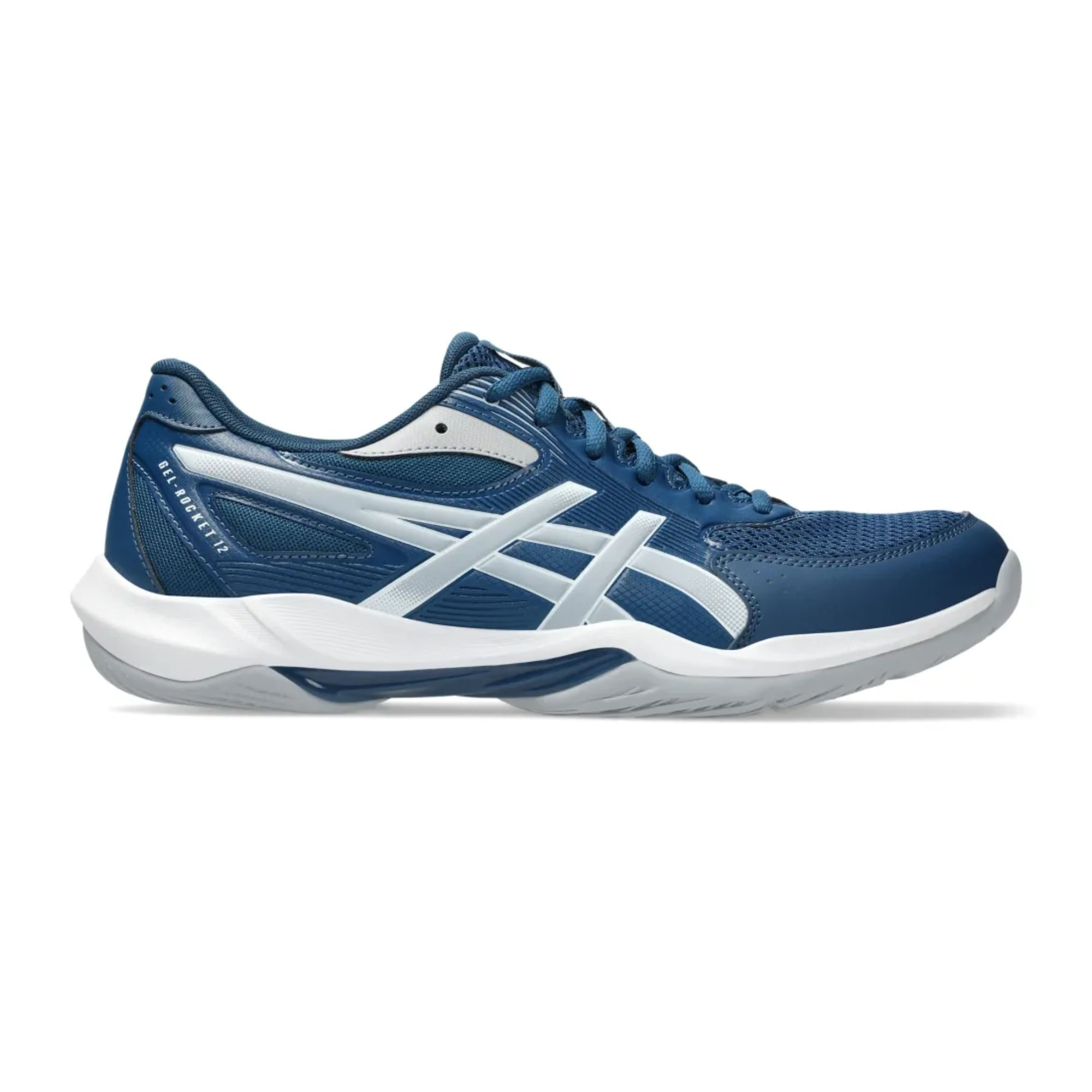 Tênis Asics Gel-Rocket 12 Masculino - Azul /Cinza