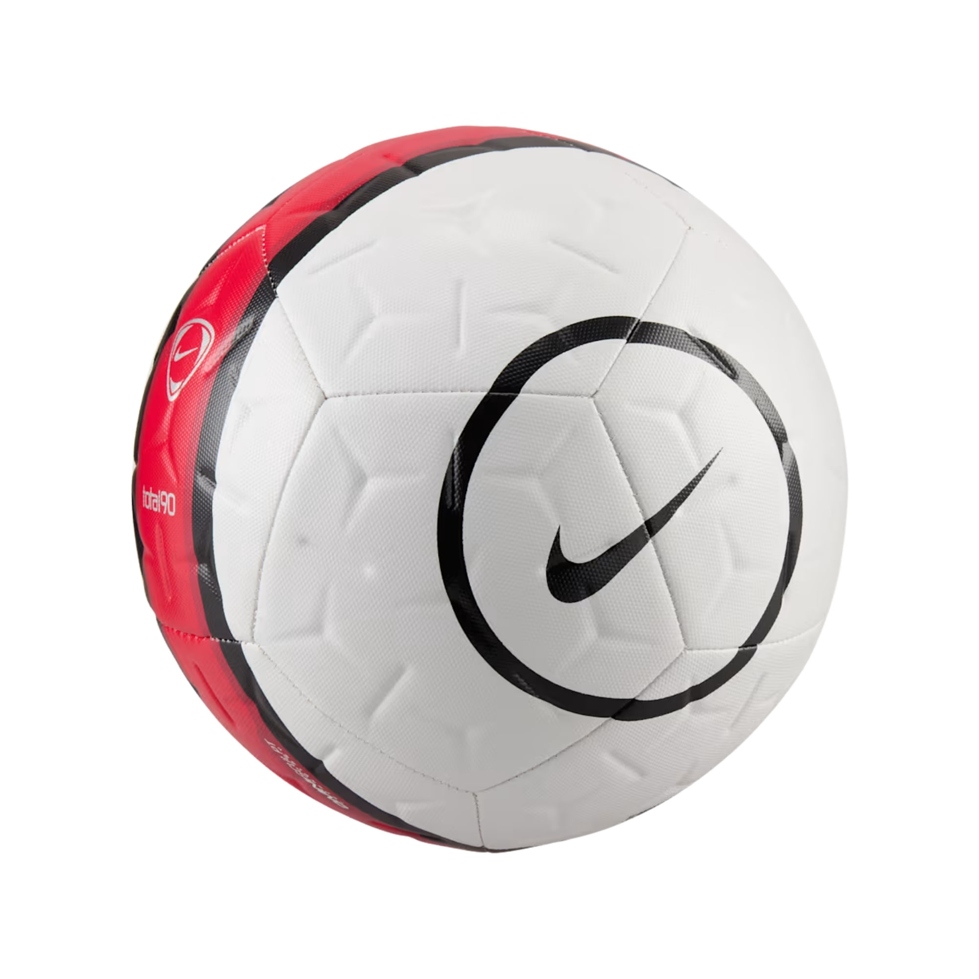 Bola Nike Academy Total 90 Unissex - Branca/Vermelha