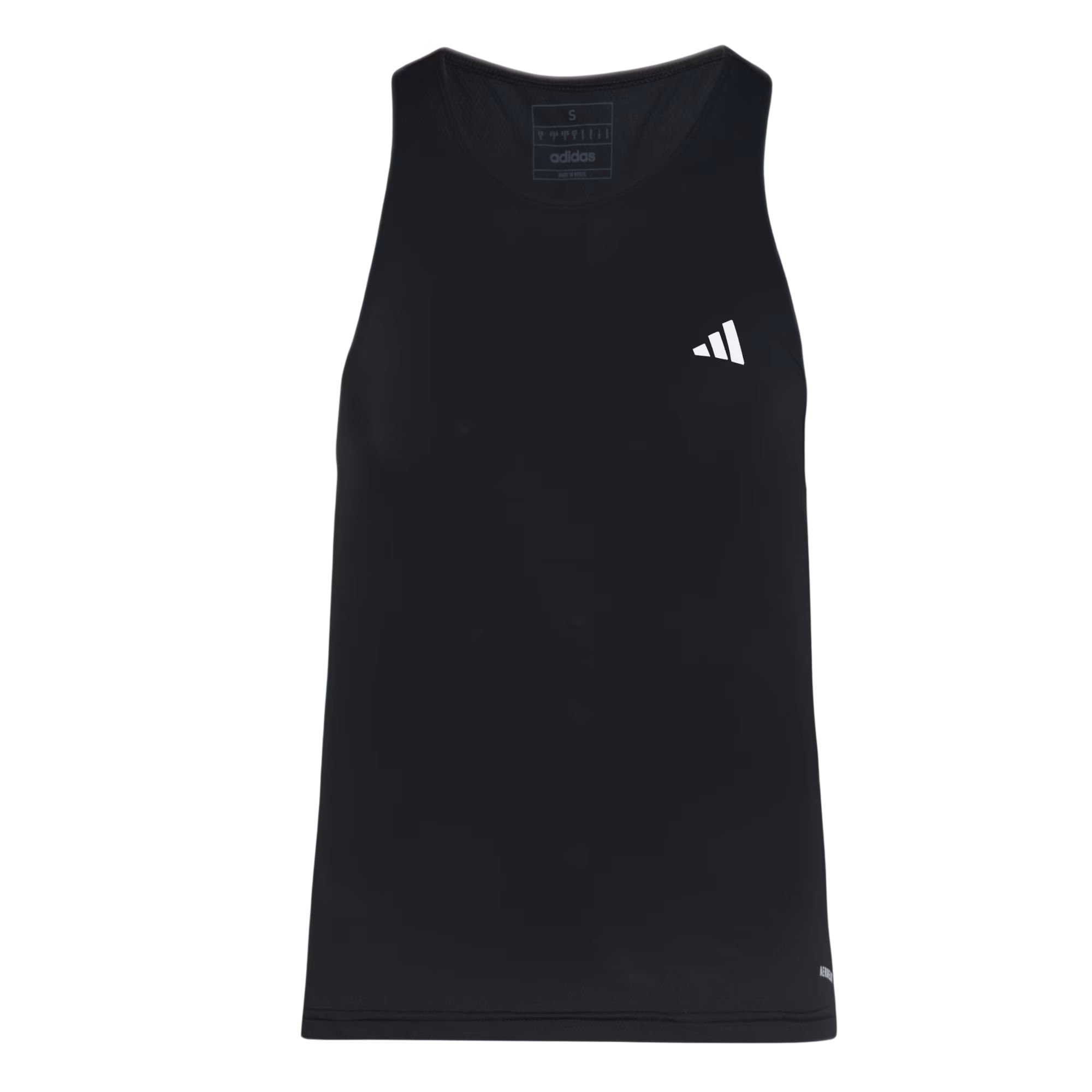 Regata Adidas Own The Run 3 Listras Masculina - Preta