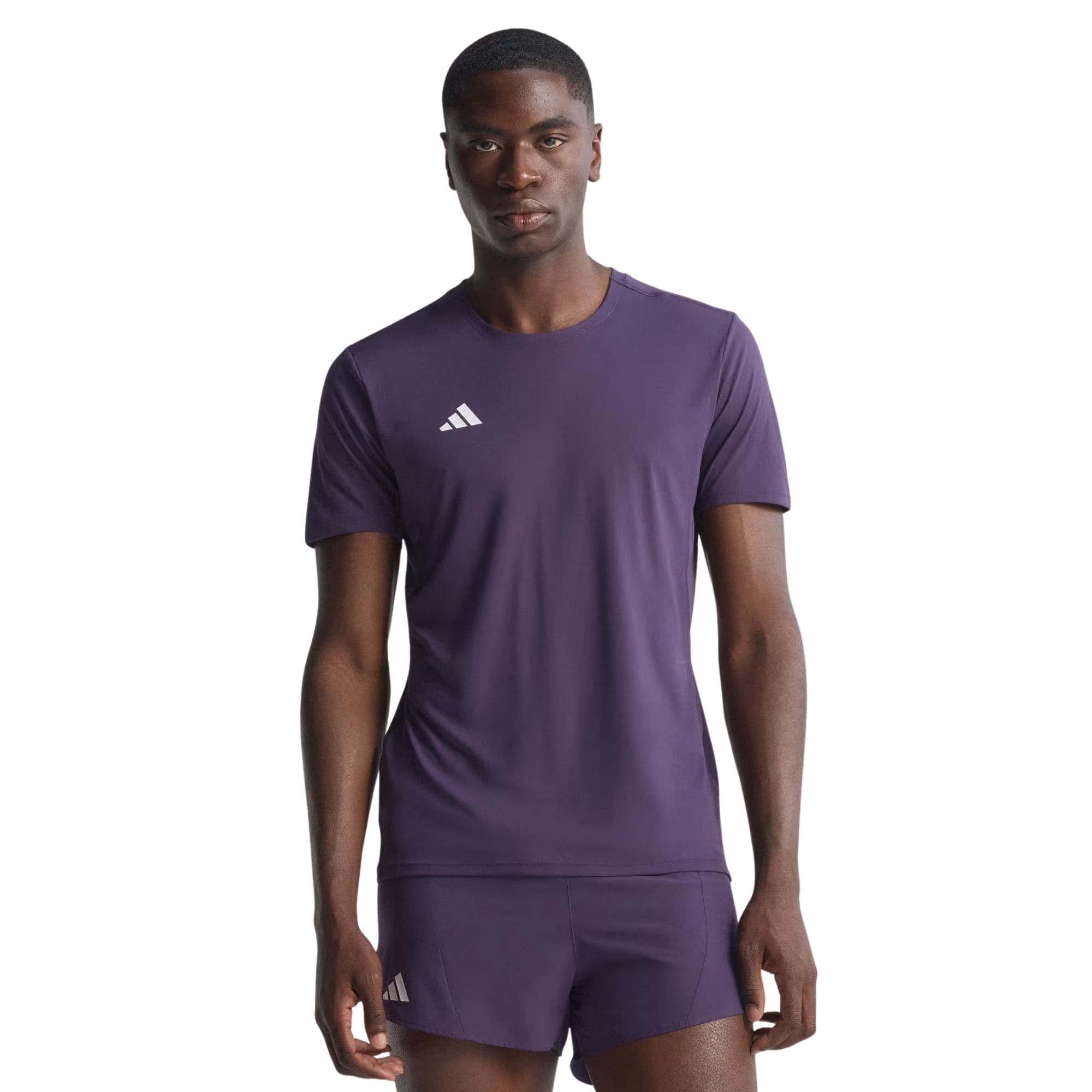Camiseta Adidas Adizero Essentials Masculina - Roxa
