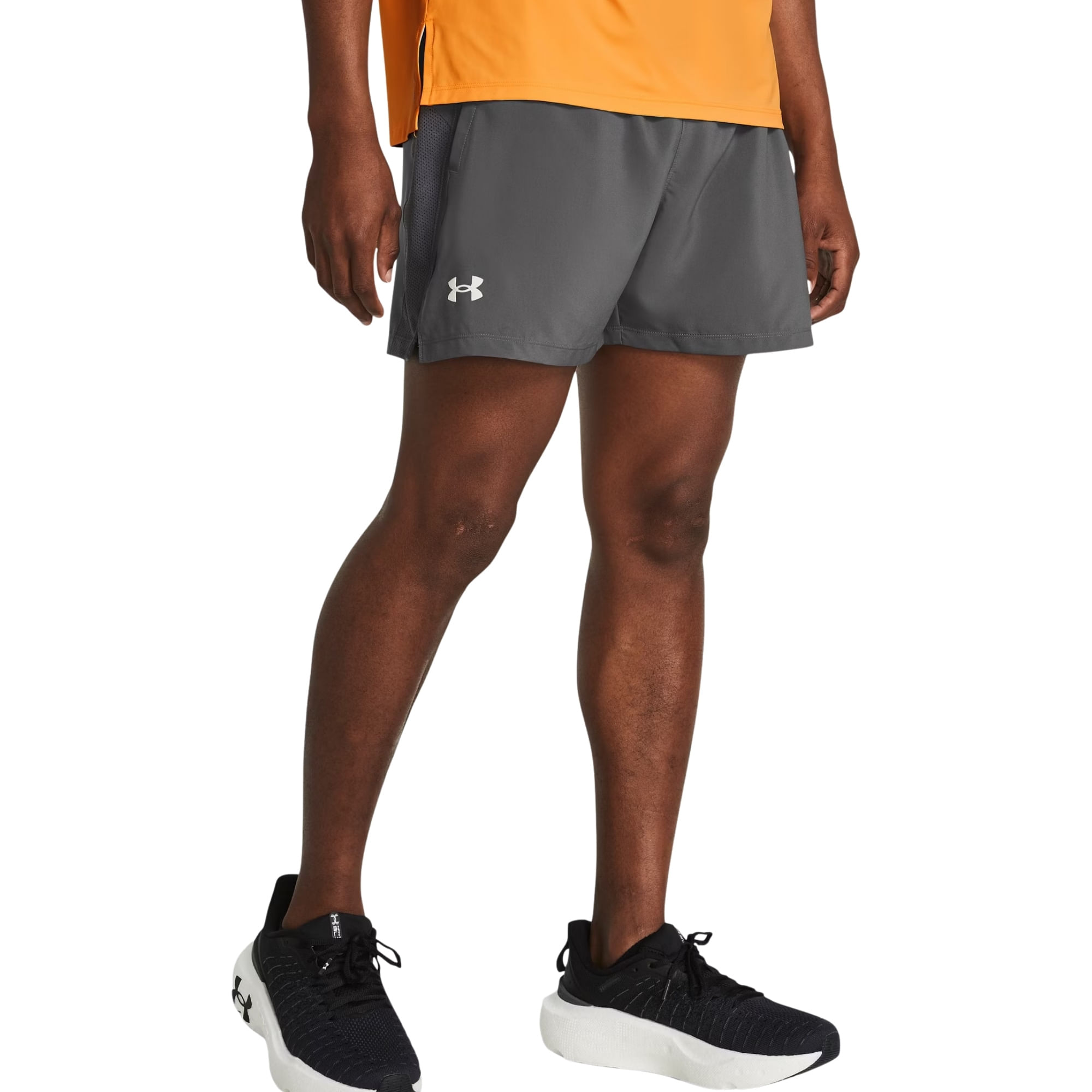 Shorts Under Armour Launch Masculino - Cinza