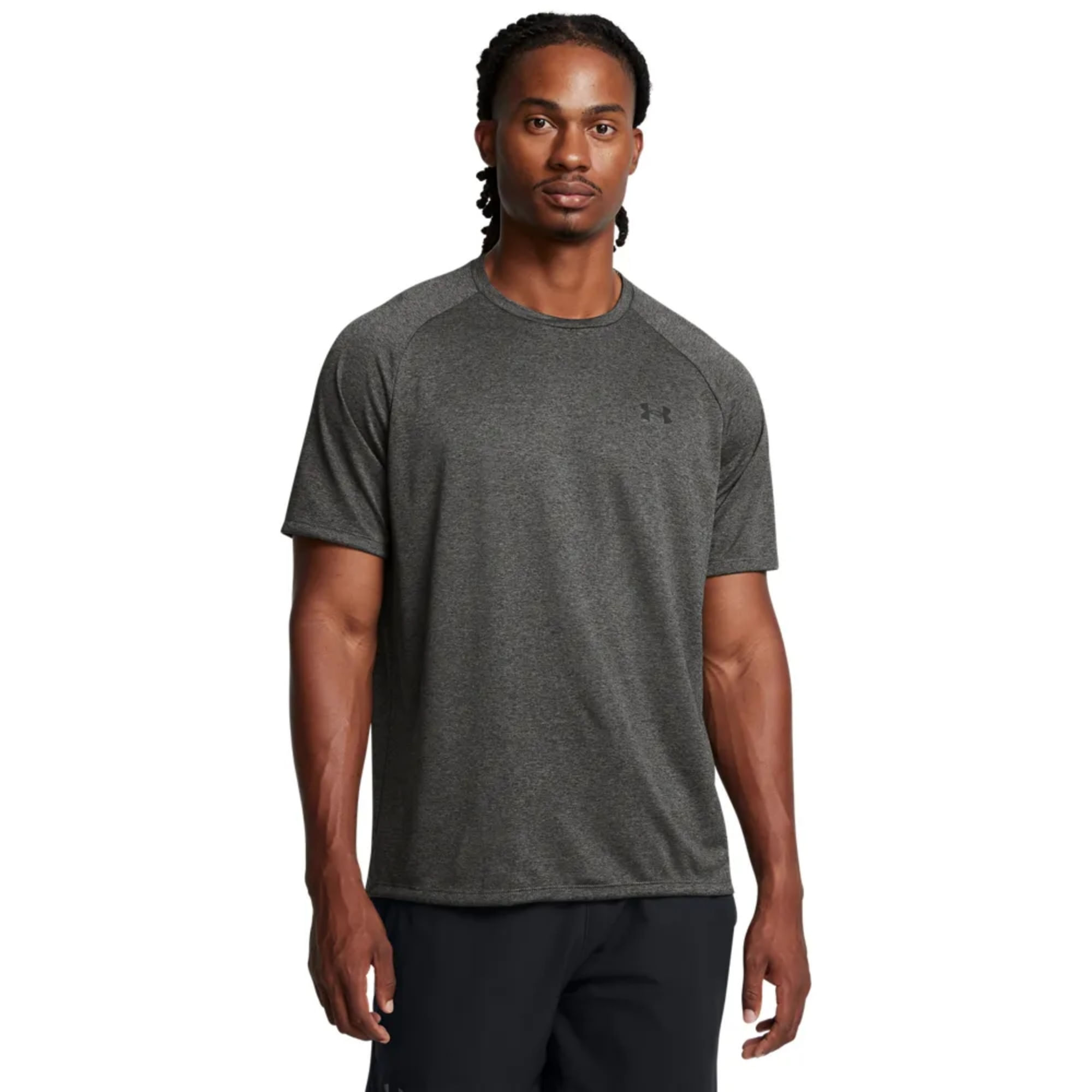 Camiseta Under Armour Tech 2.0 Masculina - Cinza Mescla