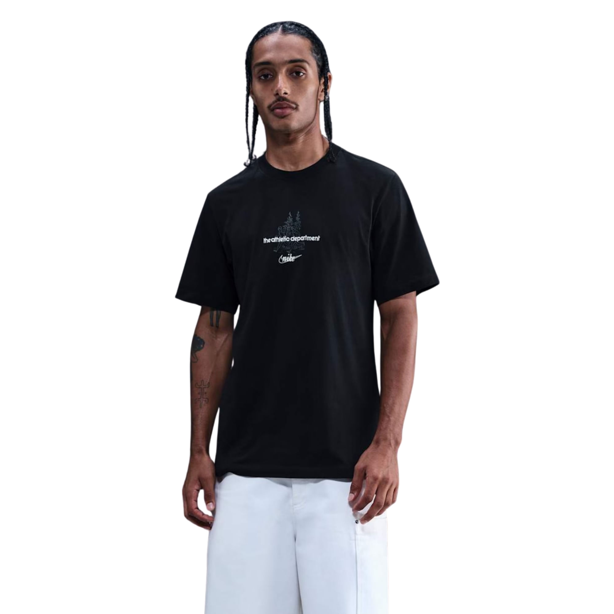 Camiseta Nike Sportswear Ssnl Club Masculina - Preta