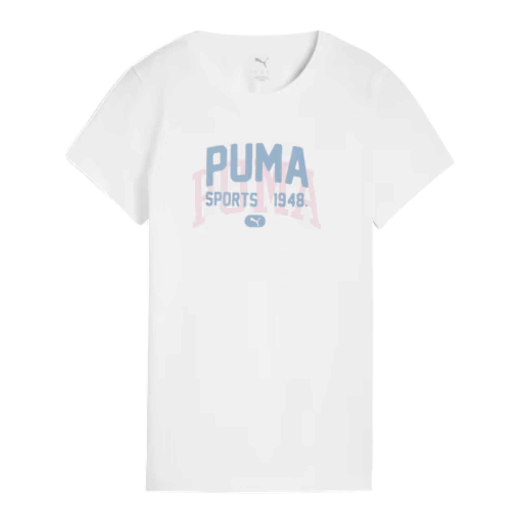 Camiseta Puma Graphic Varsity Feminina - Branca
