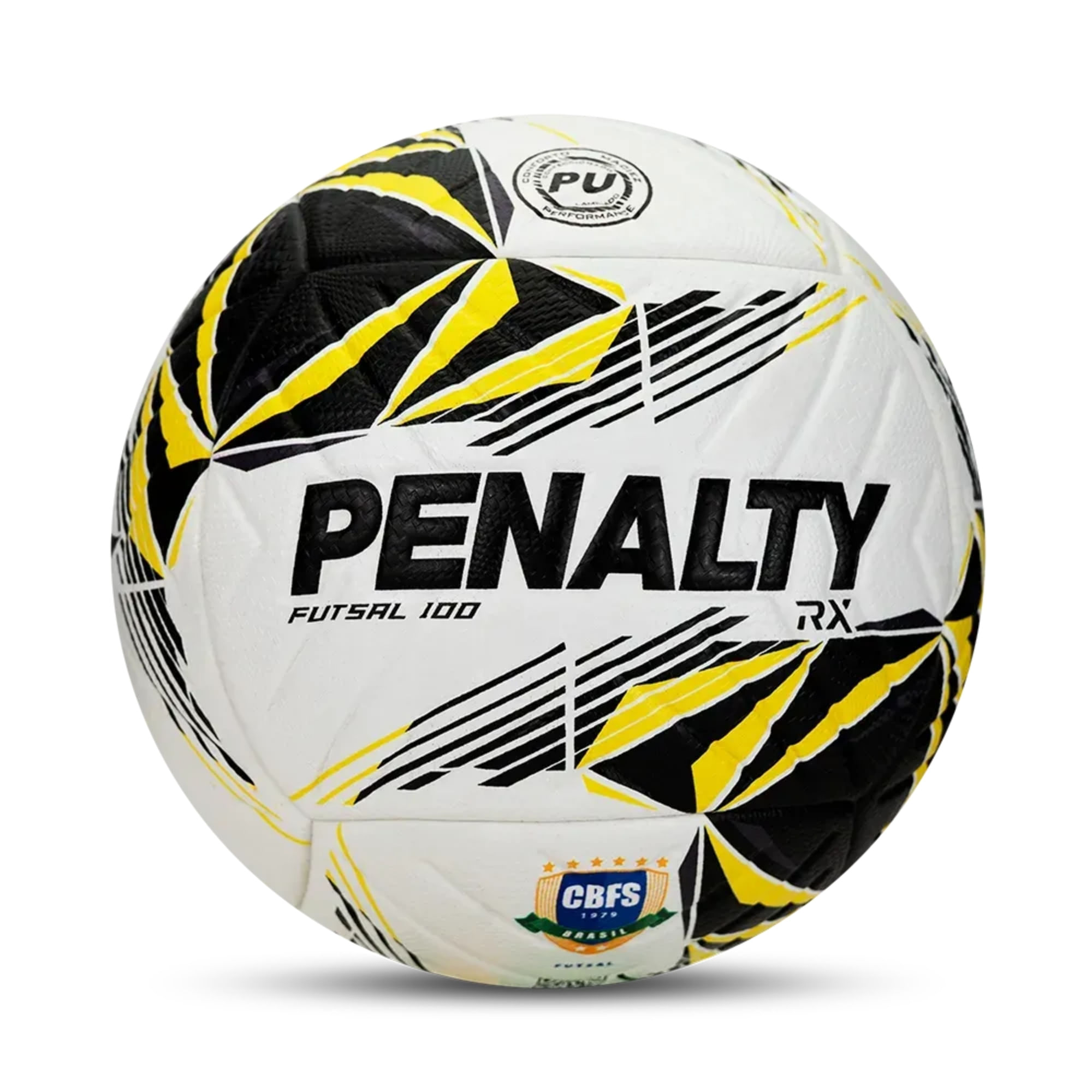 Bola Futsal Penalty Rx 100 XXVI Infantil - Branca/Amarela