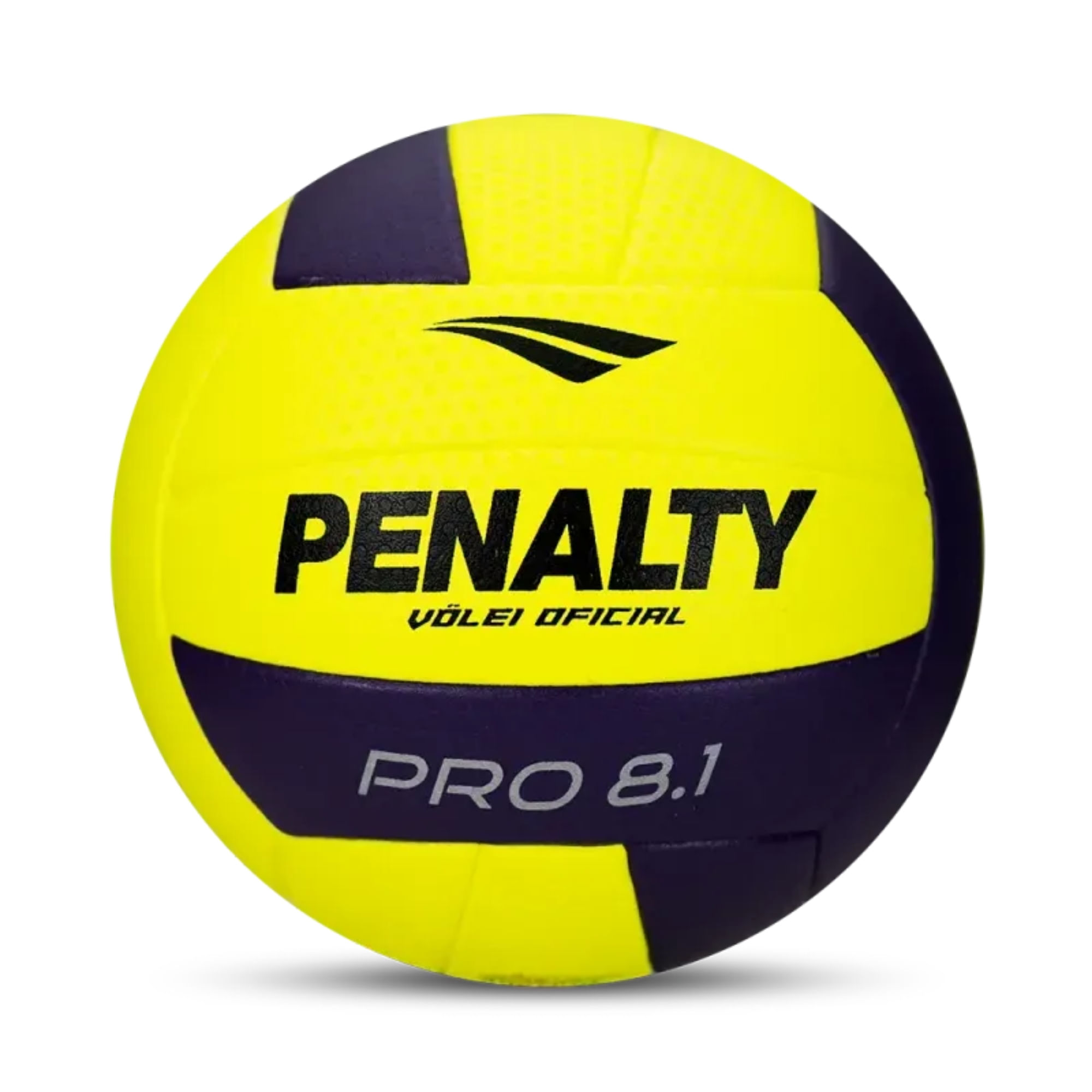 Bola Vôlei Penalty 8.1 Pro Unissex - Amarela/Roxa