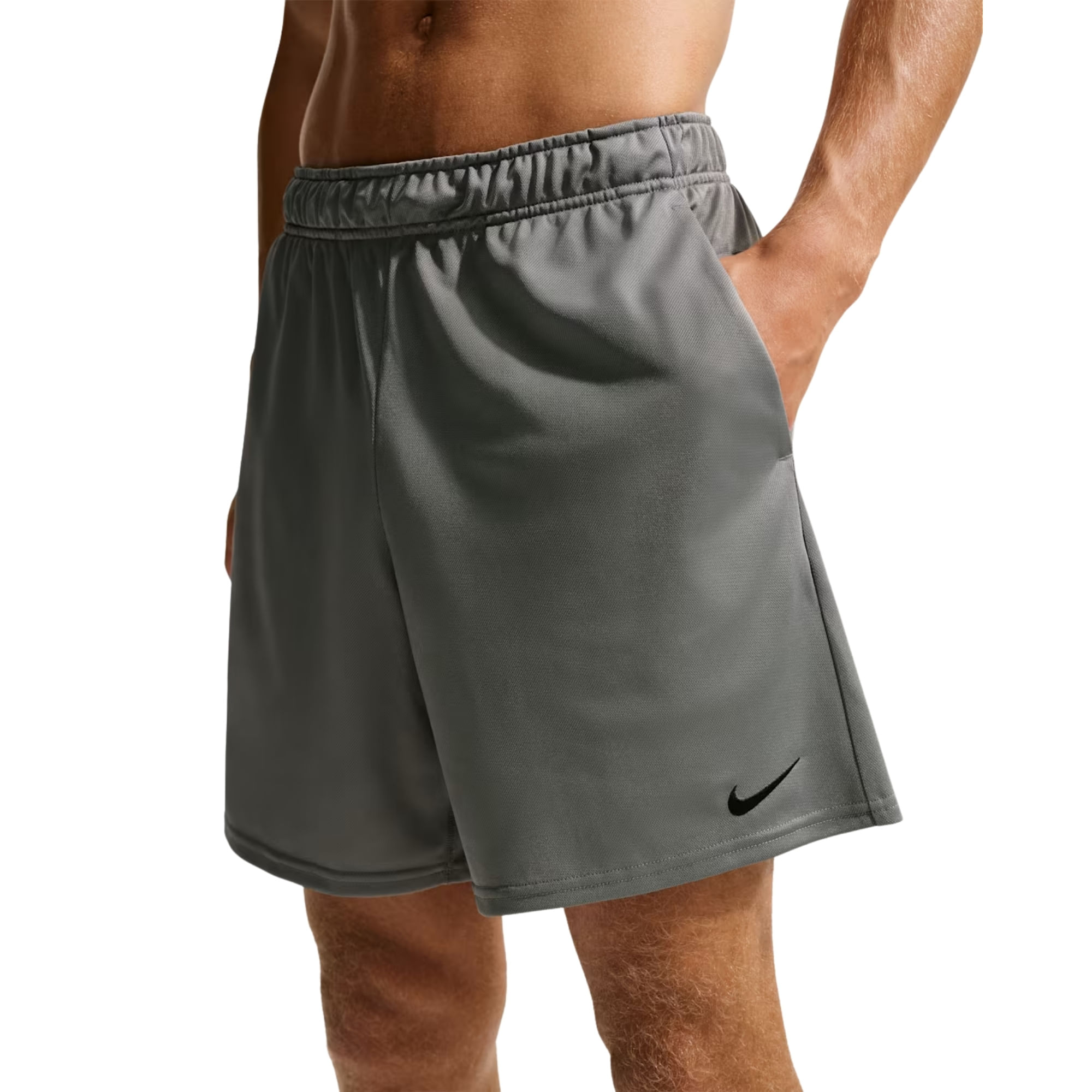 Shorts Nike Dri-Fit Flex 7 Pol Masculino - Cinza