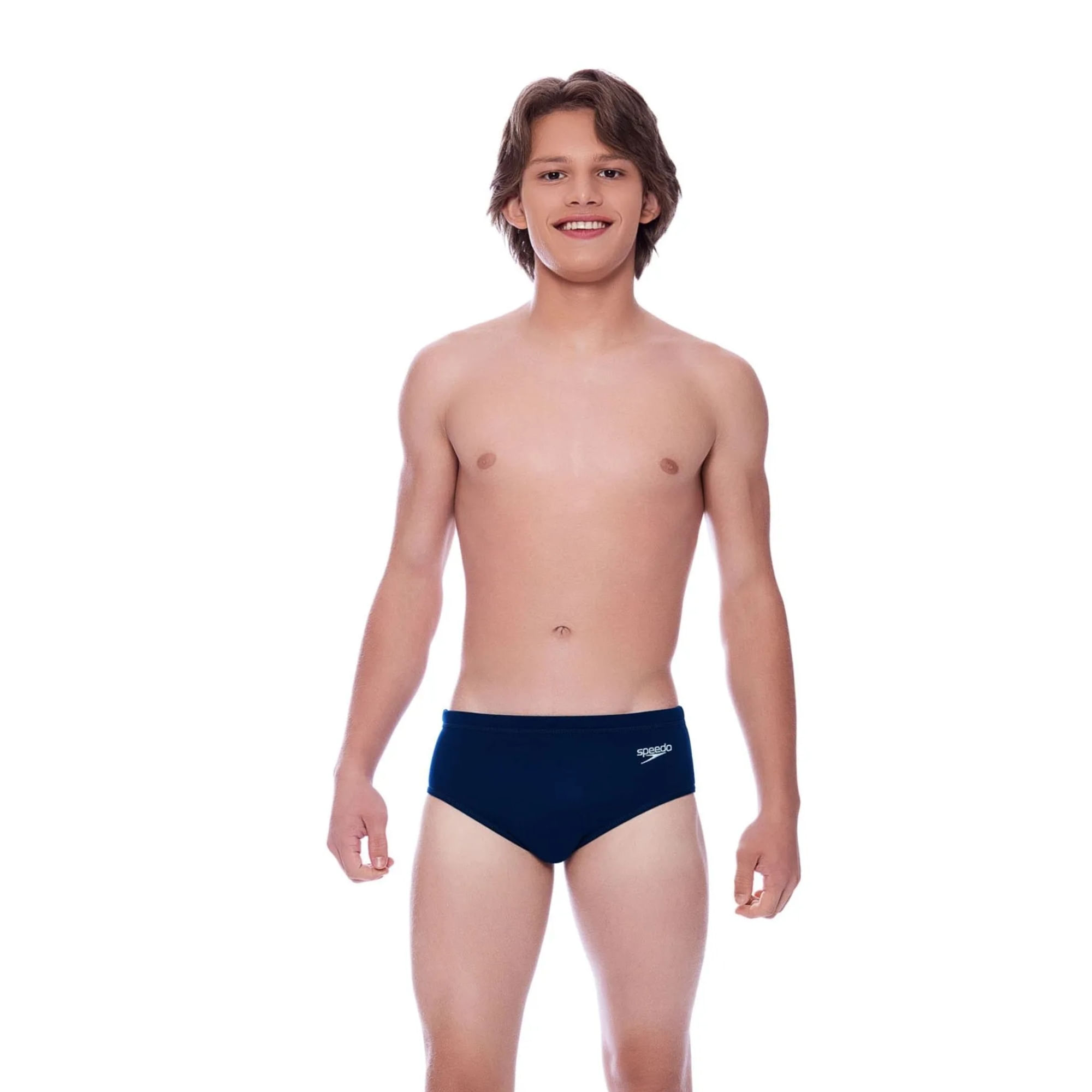 Sunga Speedo Aquaplus Infantil - Marinho