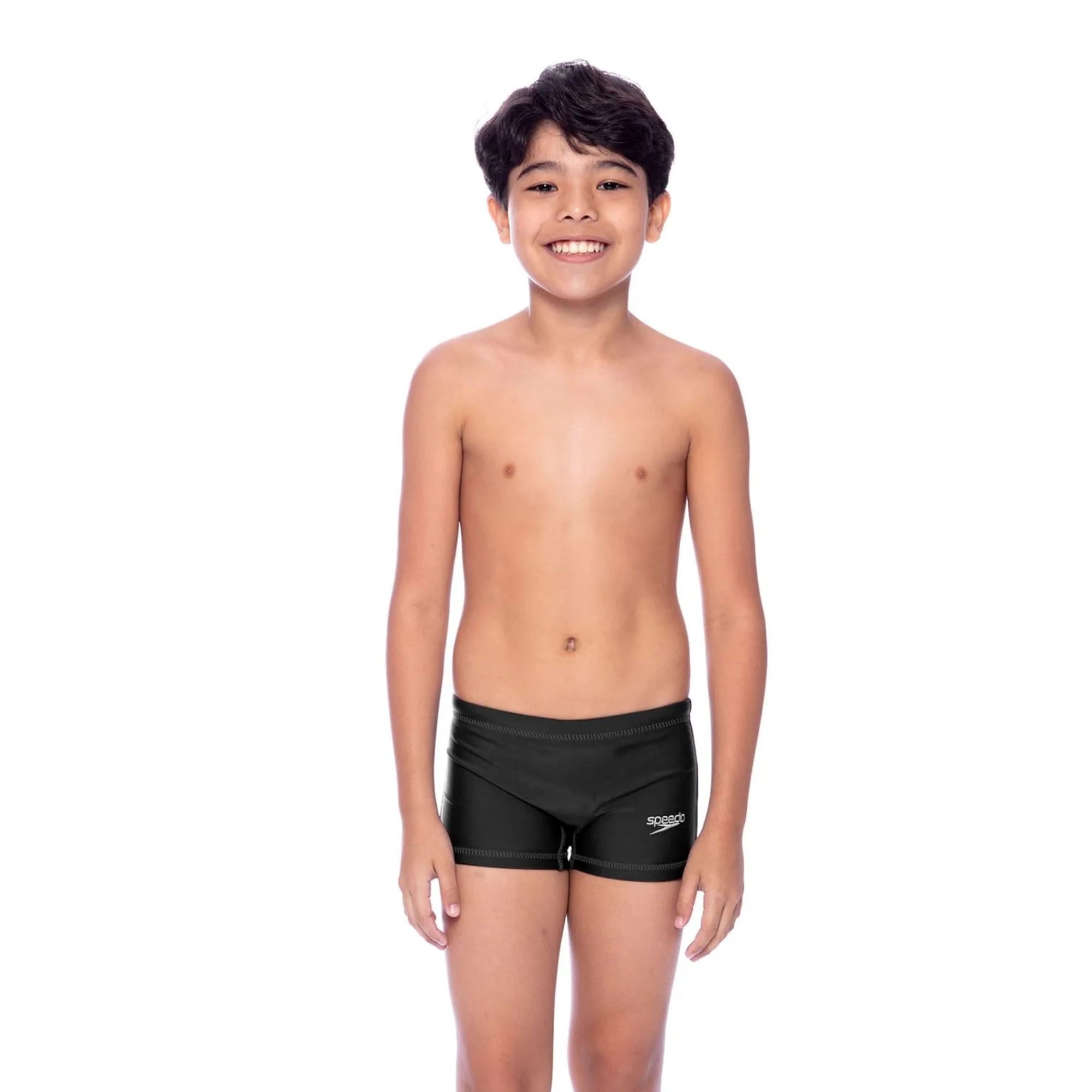 Sunga Speedo Hidroshort Solid Infantil - Preta