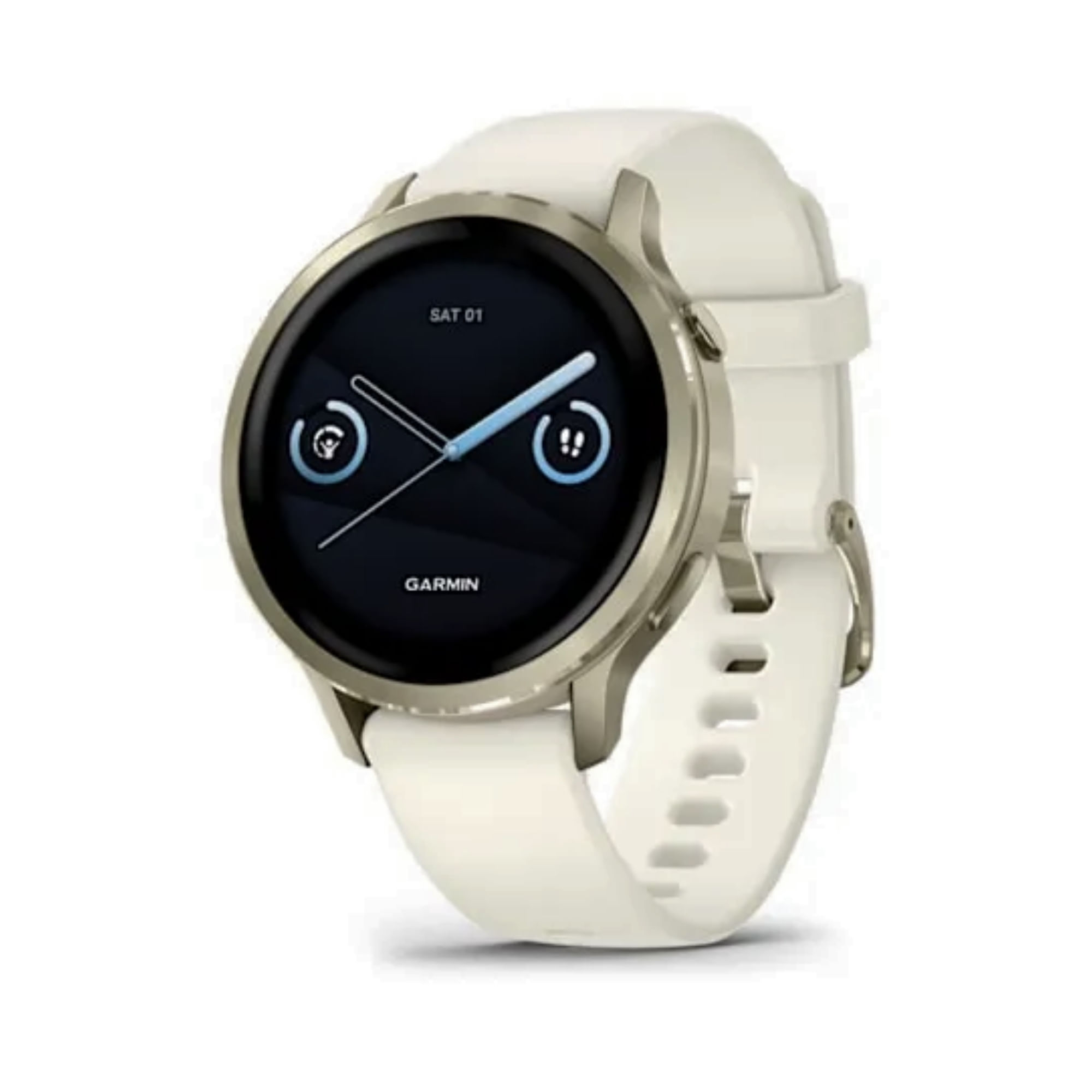 Relógio Monitor Cardíaco Garmin Venu 4 Unissex - Off White