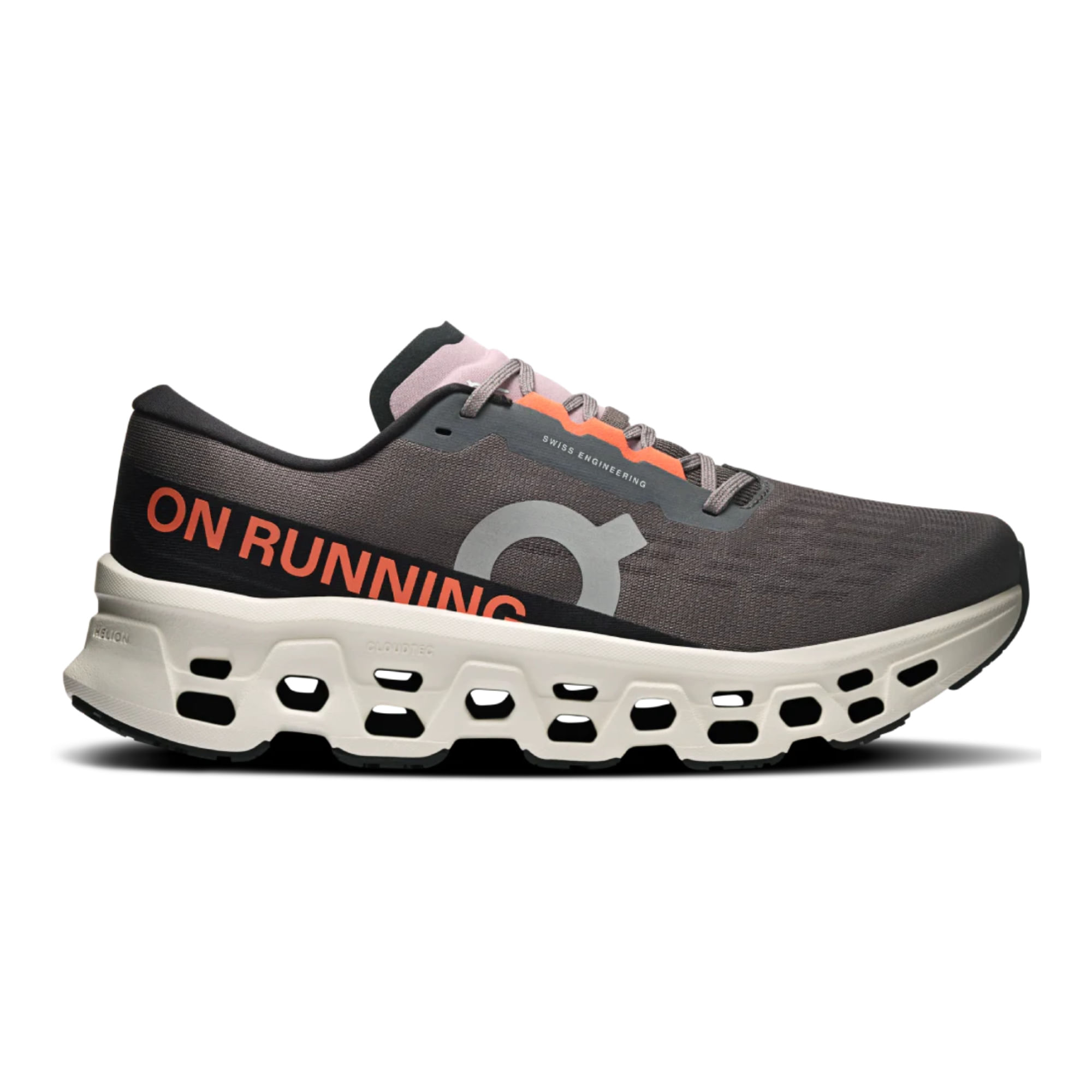 Tênis On Cloudmonster 3 Feminino - Cinza/Coral