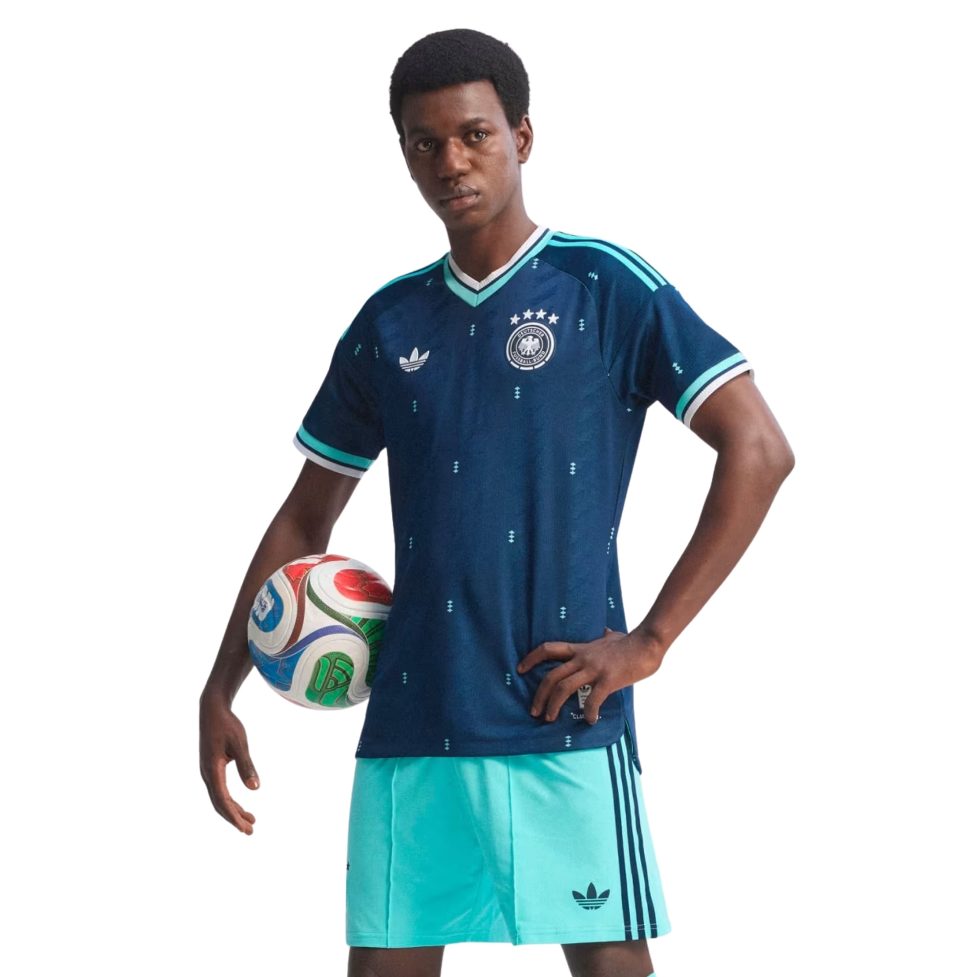 Camisa Alemanha II 2026 Adidas Jogador Masculina - Azul Marinho
