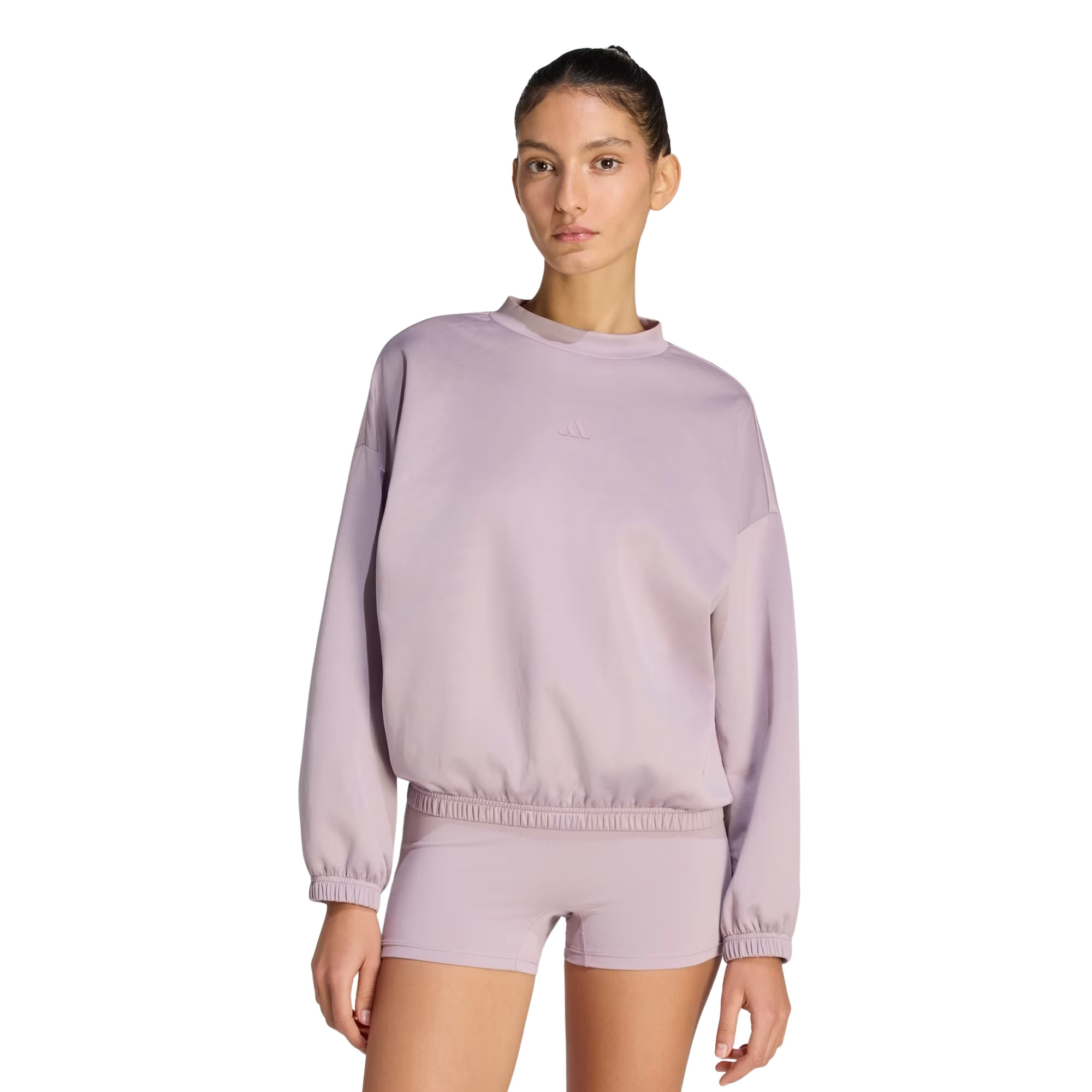 Blusão Adidas Motion Essentials Yoga Feminino - Lilás