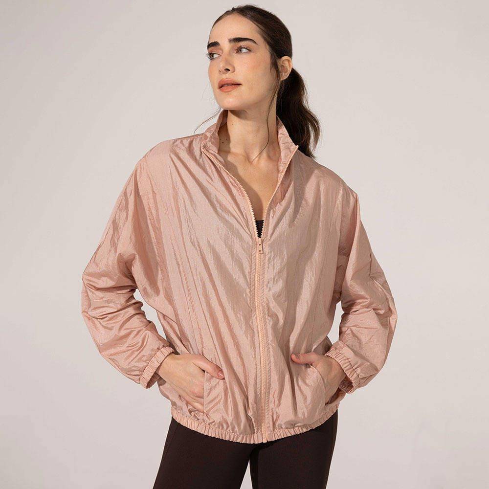 Casaco Corta Vento Rose Melissa