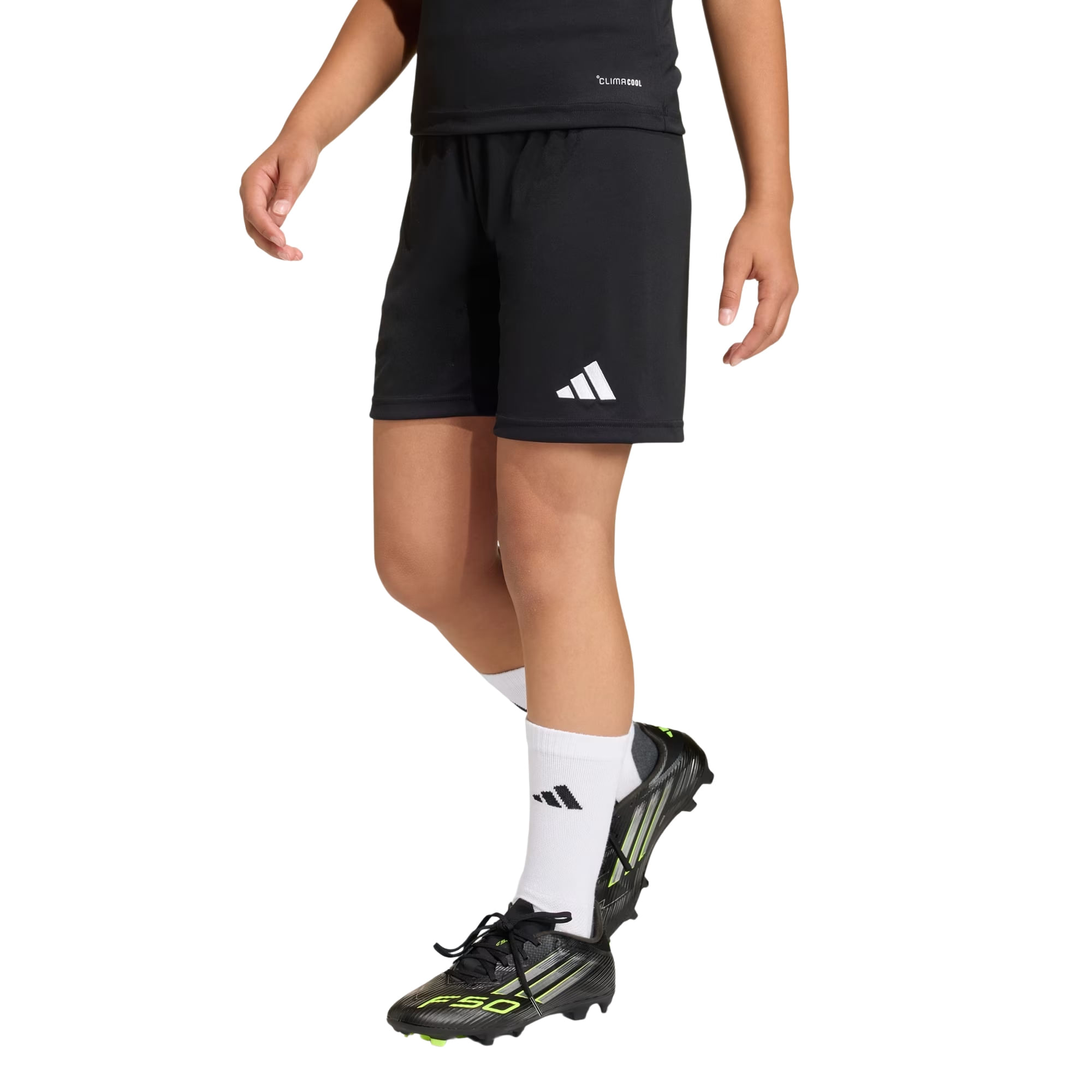 Calção Adidas Entrada 26 Infantil - Preto