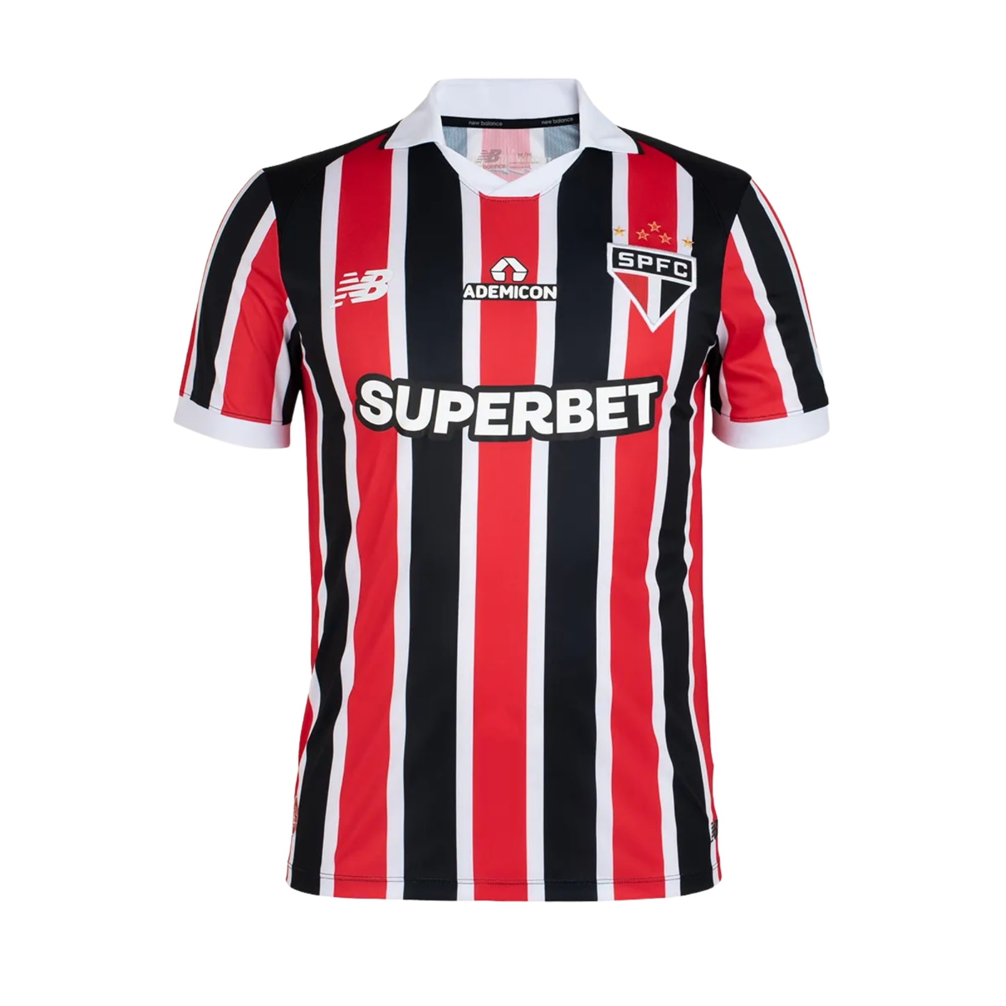 Camisa São Paulo II 26/27 New Balance Torcedor Masculina - Vermelha/Branca