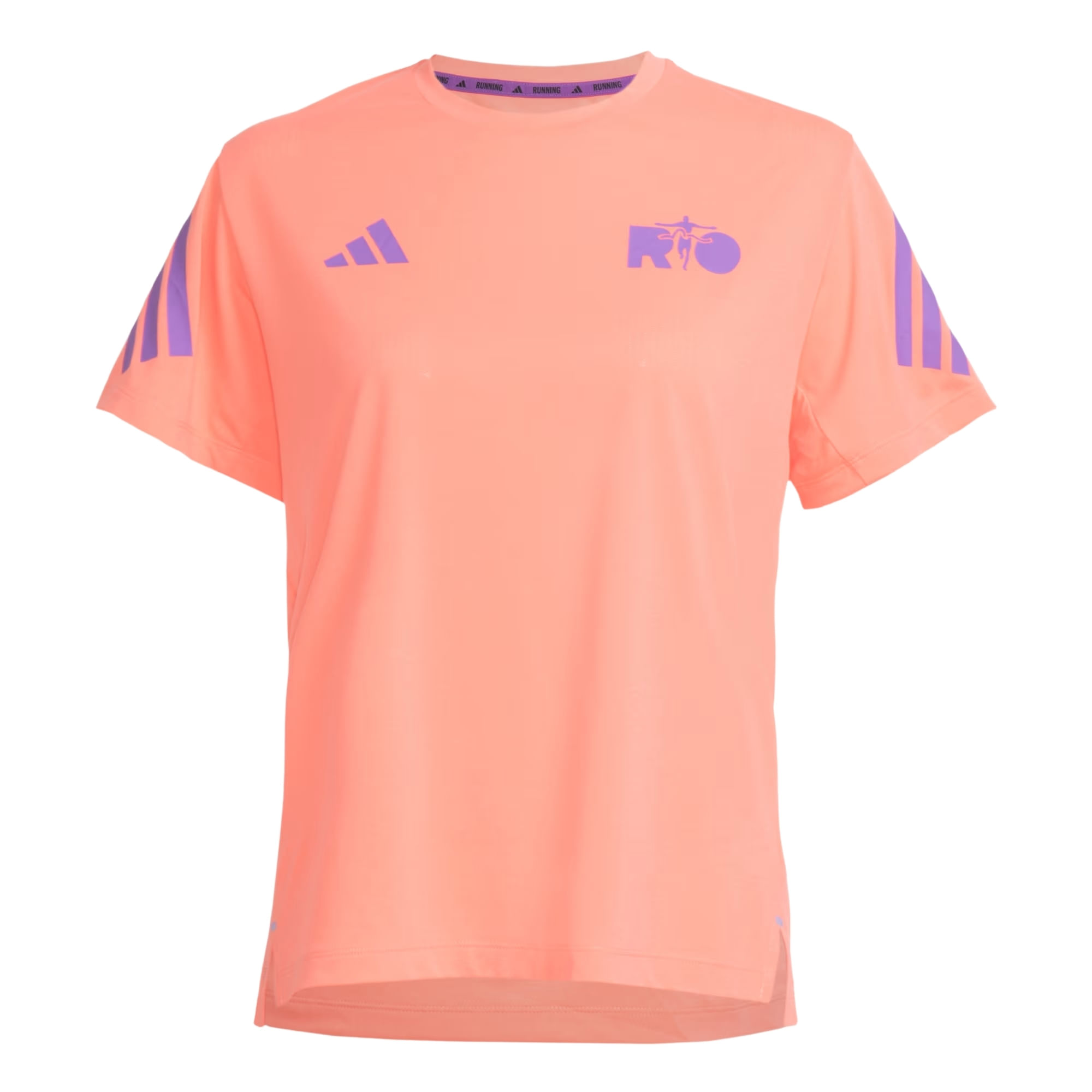 Camiseta Adidas Maratona do Rio 2026 Feminina - Laranja