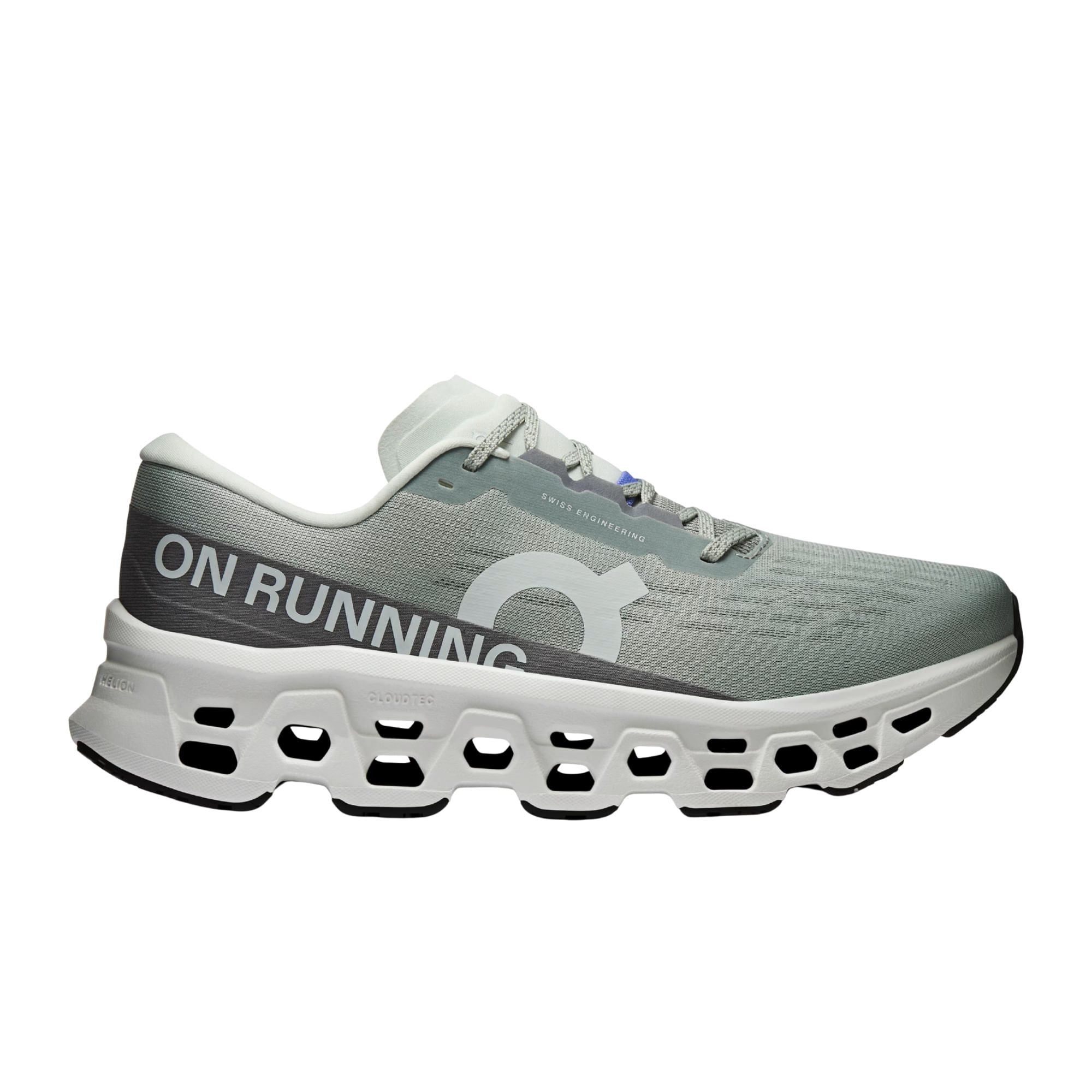 Tênis On Cloudmonster 3 Masculino - Cinza/Verde Claro
