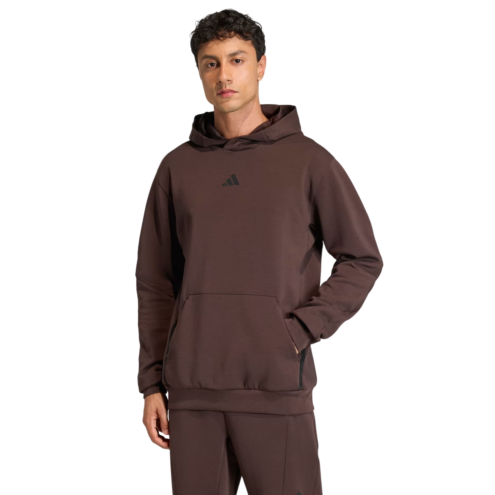 Blusão Com Capuz Adidas Designed 4 Masculino - Marrom