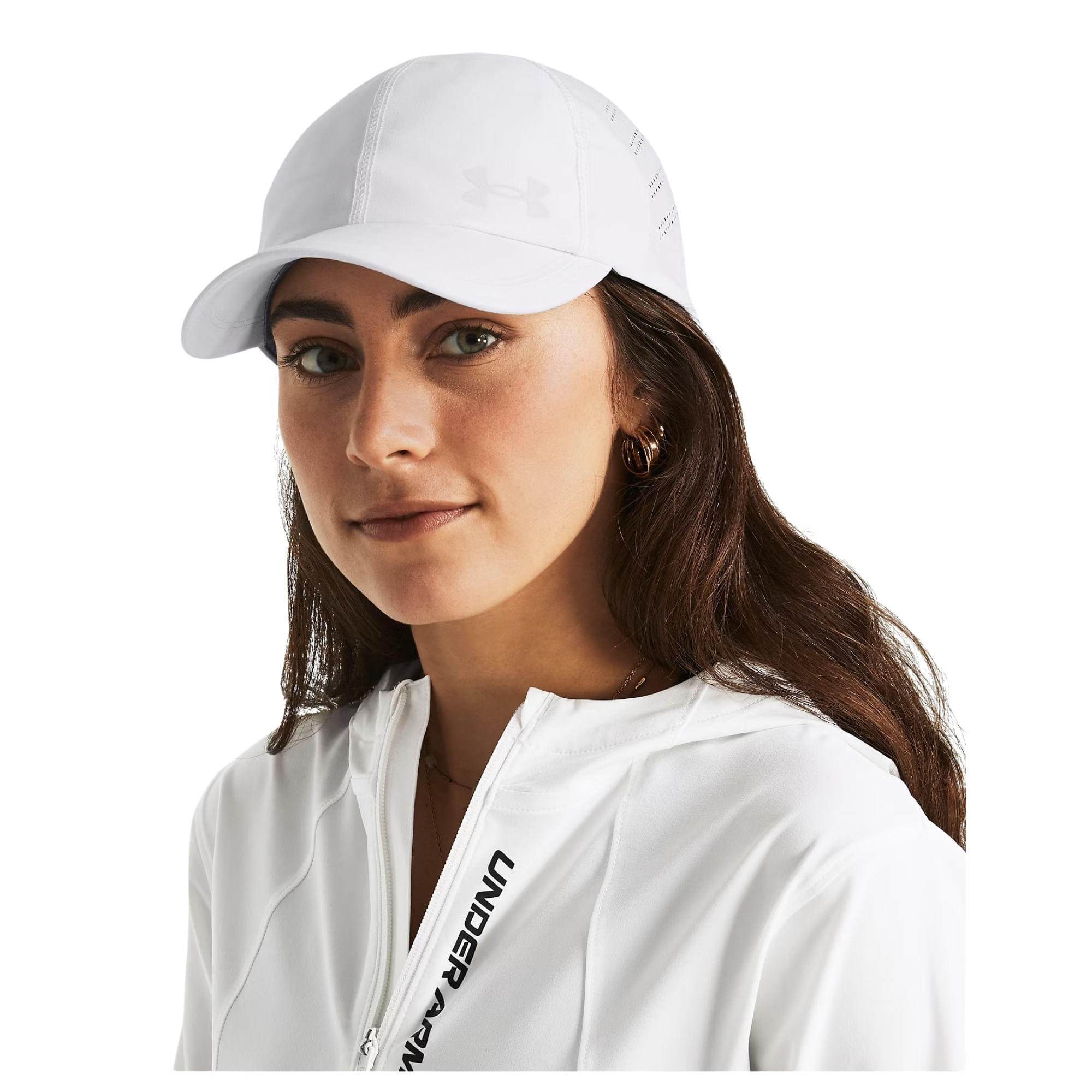 Boné Under Armour Velociti Low Unissex - Branco