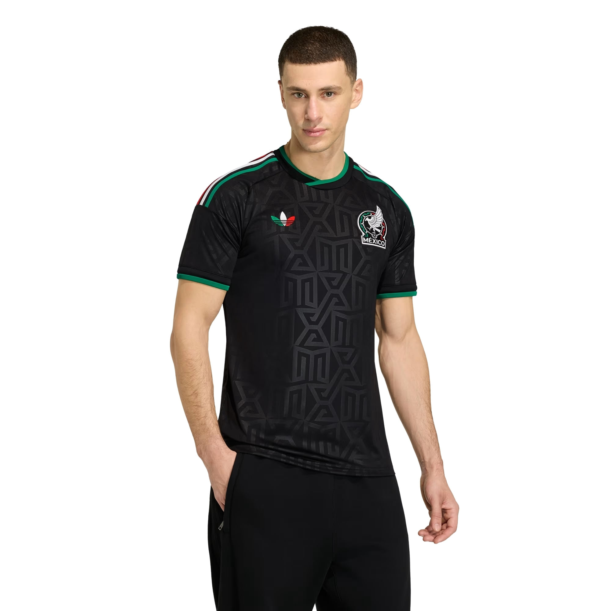 Camisa México III 2026 Adidas Masculina - Preta