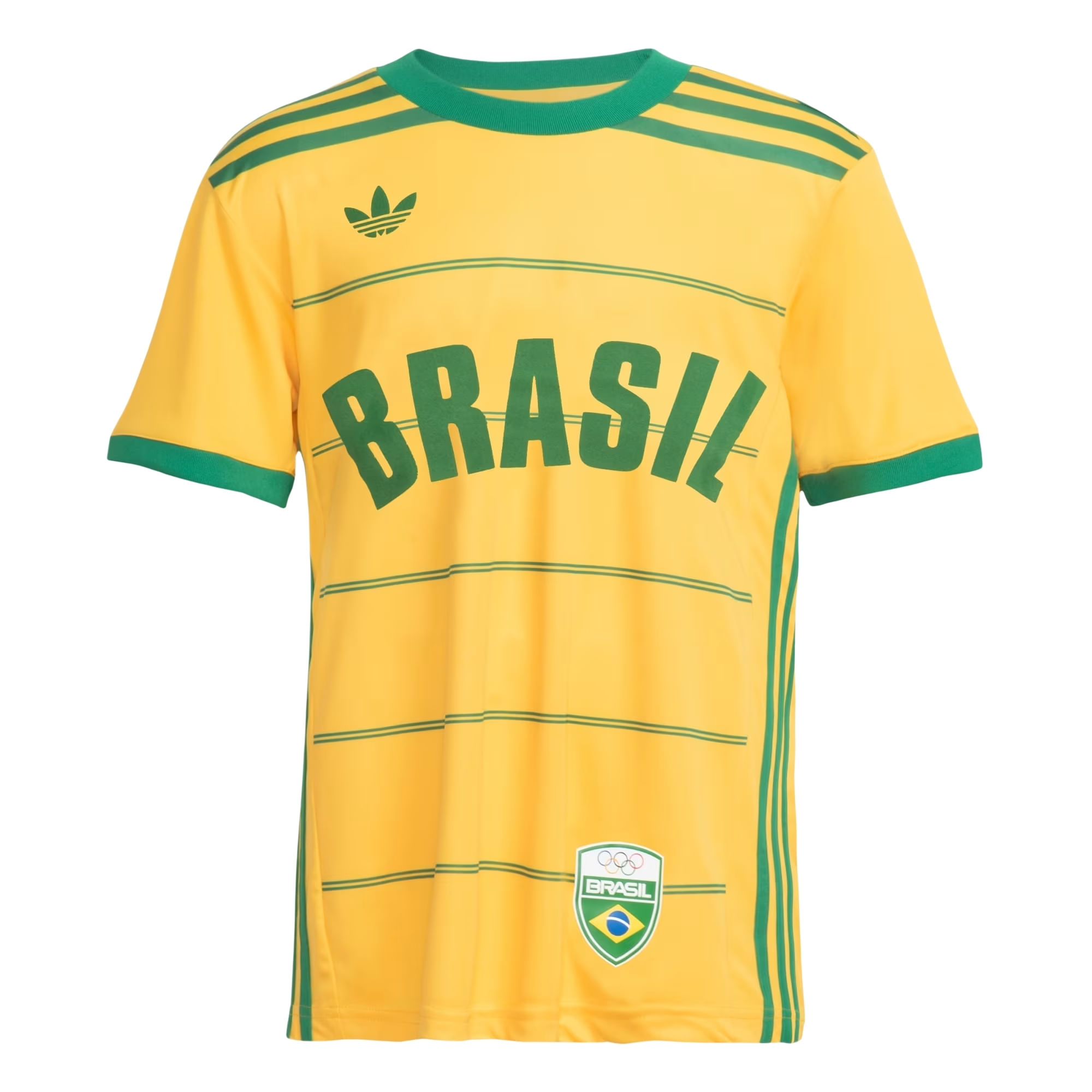 Camisa Brasil Adidas Originals Cob Unissex - Amarela