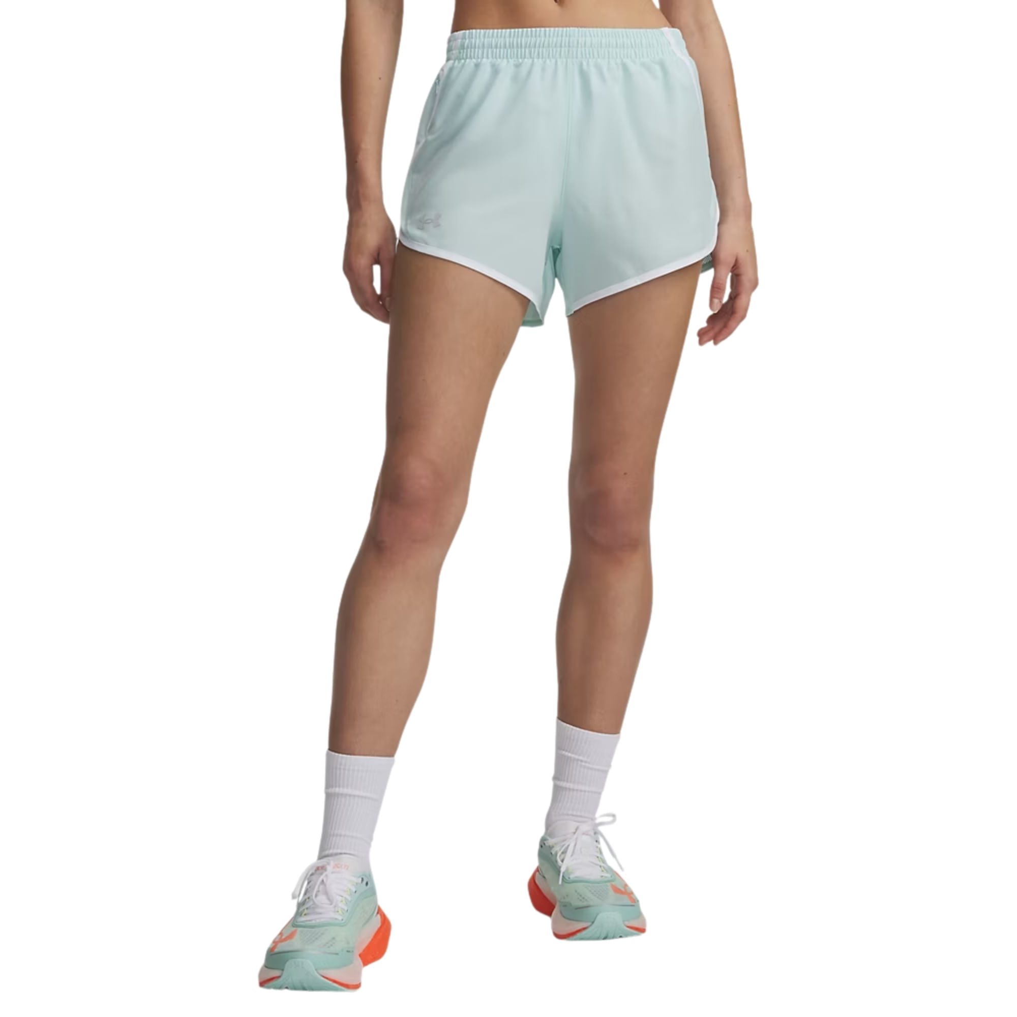 Shorts Under Armour Fly-By 3 Pol Feminino - Verde