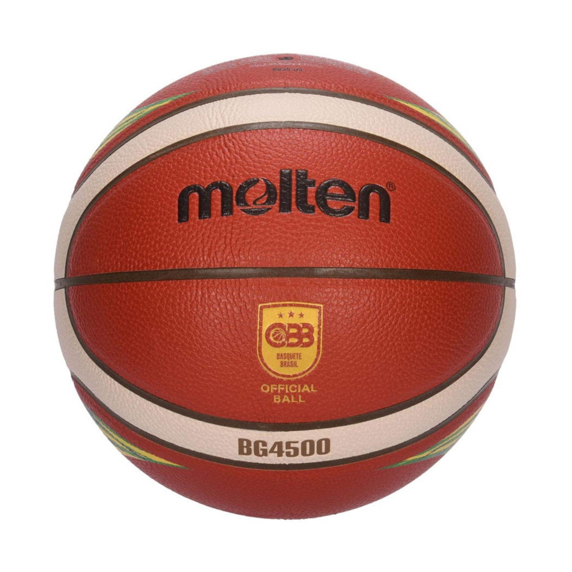 Bola Basquete Molten CBB Oficial FIBA T7 Unissex - Laranja